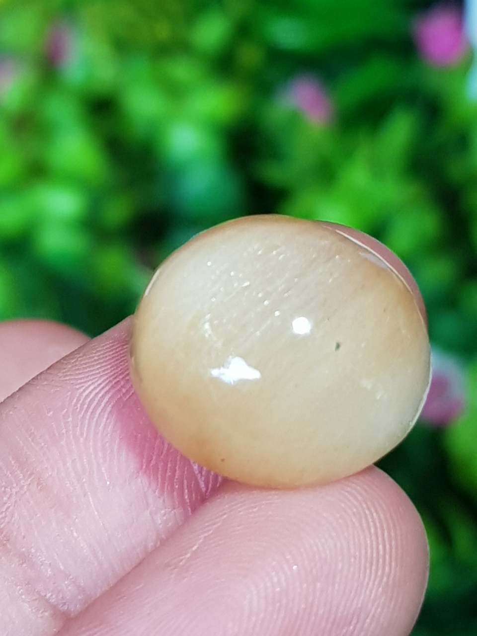 ไหม ควอตซ์ Rutilated Quartz 16.28 กะรัต Cts.พลอยแท้ อัญมณีมงคลประจําวันเกิด เครื่องประดับพลอย