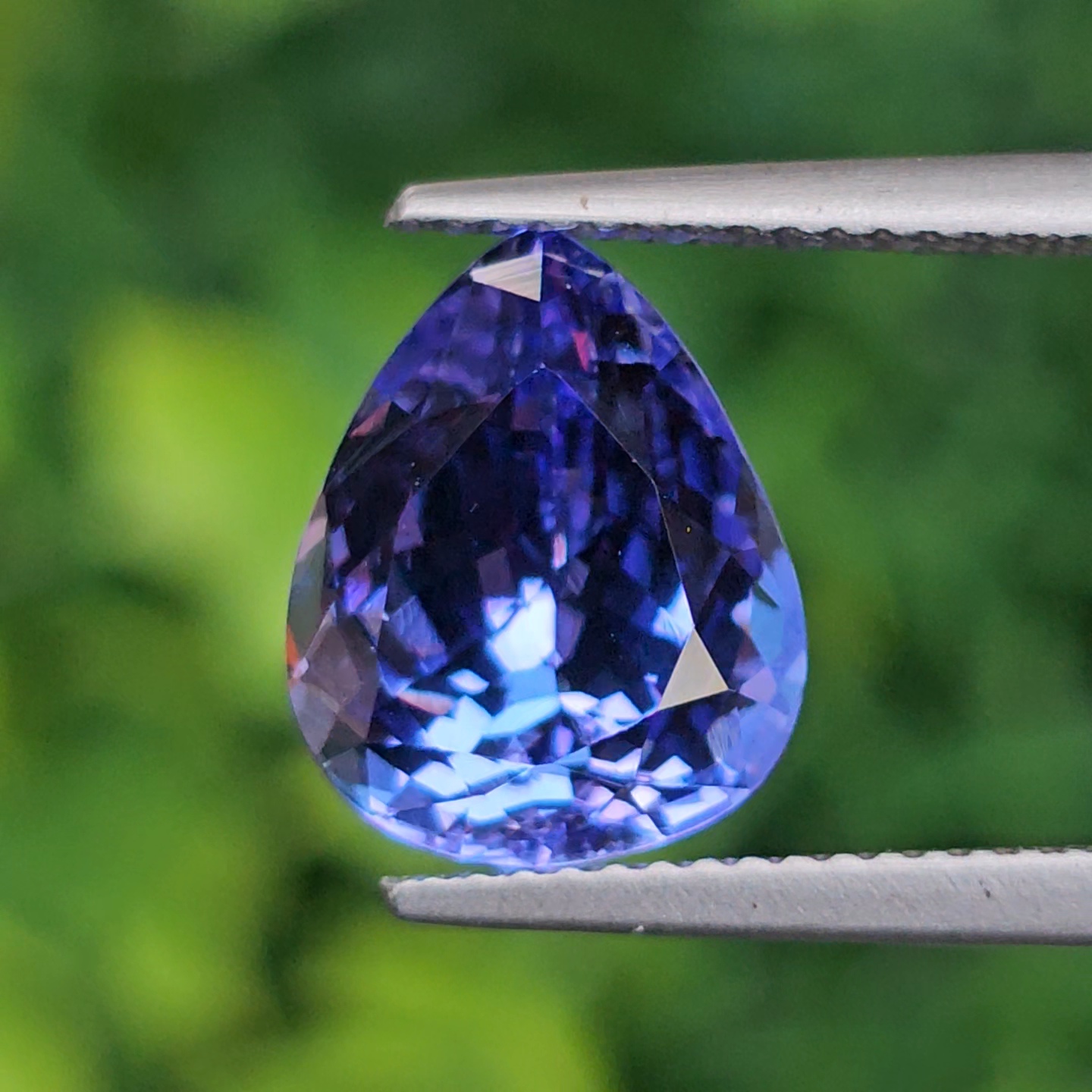 พลอย แทนซาไนท์ Tanzanite 5.30 กะรัต (Cts) พร้อมใบเซอร์ พลอยแท้อัญมณีมงคล ประจําวันเกิด เครื่องประดับพลอย