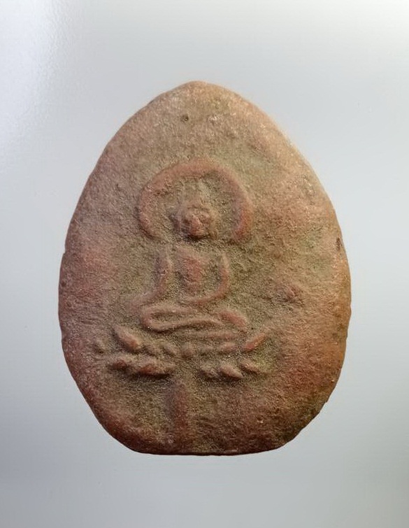 ผ1705 พระขุนแผน ใบพุทรา เนื้อดิน