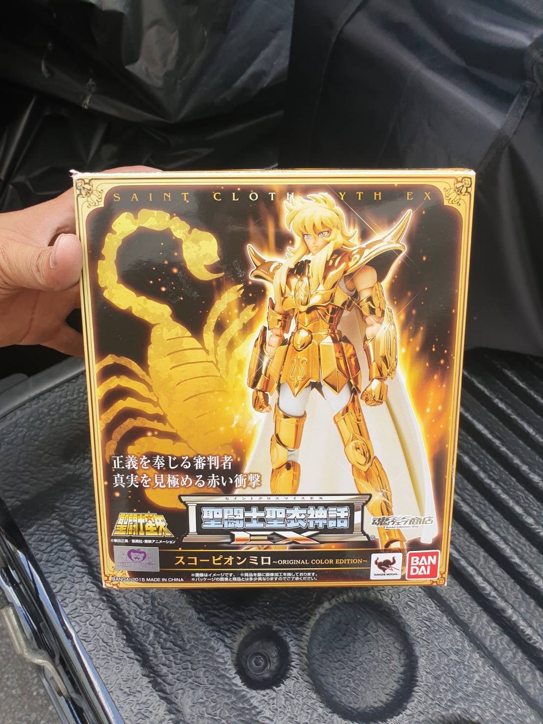 Saint Seiya Myth Cloth EX - Scorpion Milo "Original Color Edition"