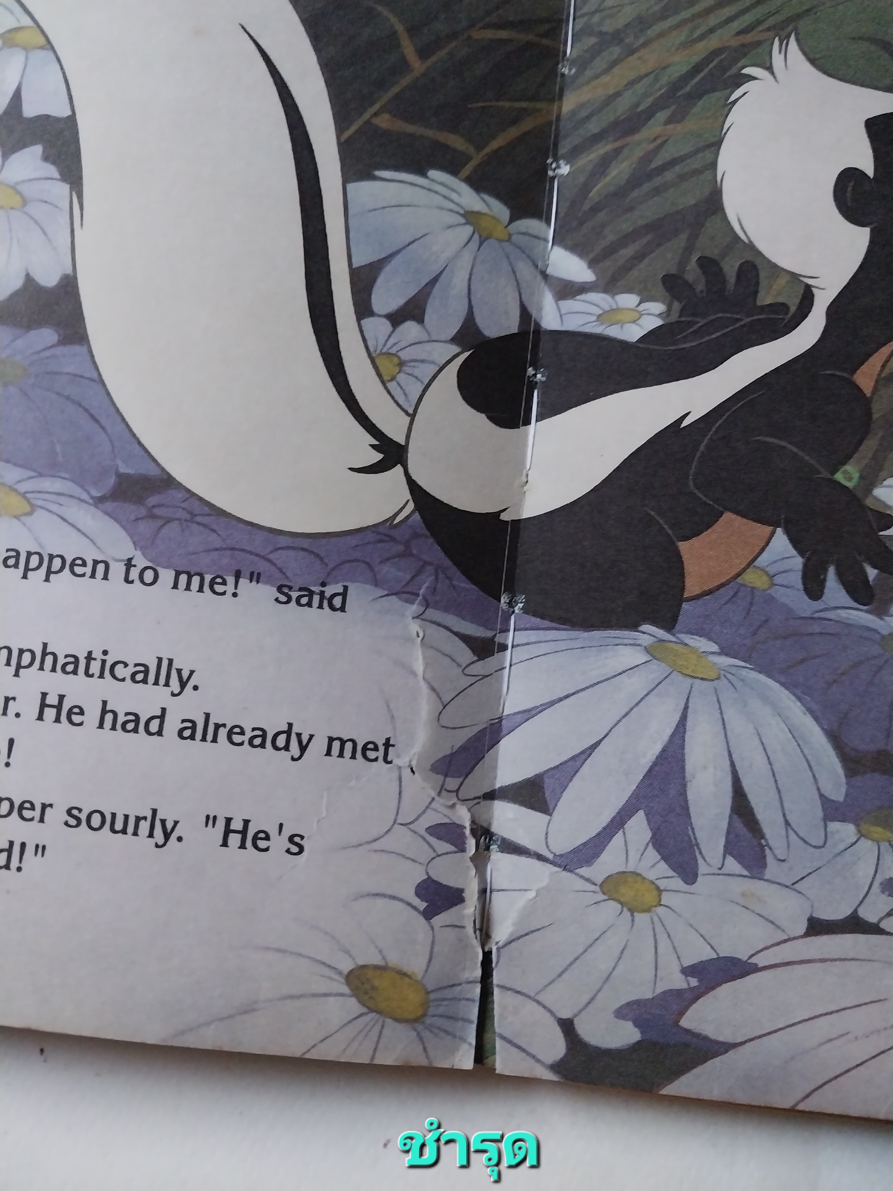 มีหลายภาพ*** มีตำหนิทั้งเล่ม โปรดดูทุกภาพ, หนังสือปกแข็งภาพสวยเรื่องราวน่ารัก** ภาษาอังกฤษ แบมบี้ Bambi จากดิสนีย์ Memorable Movie Stories