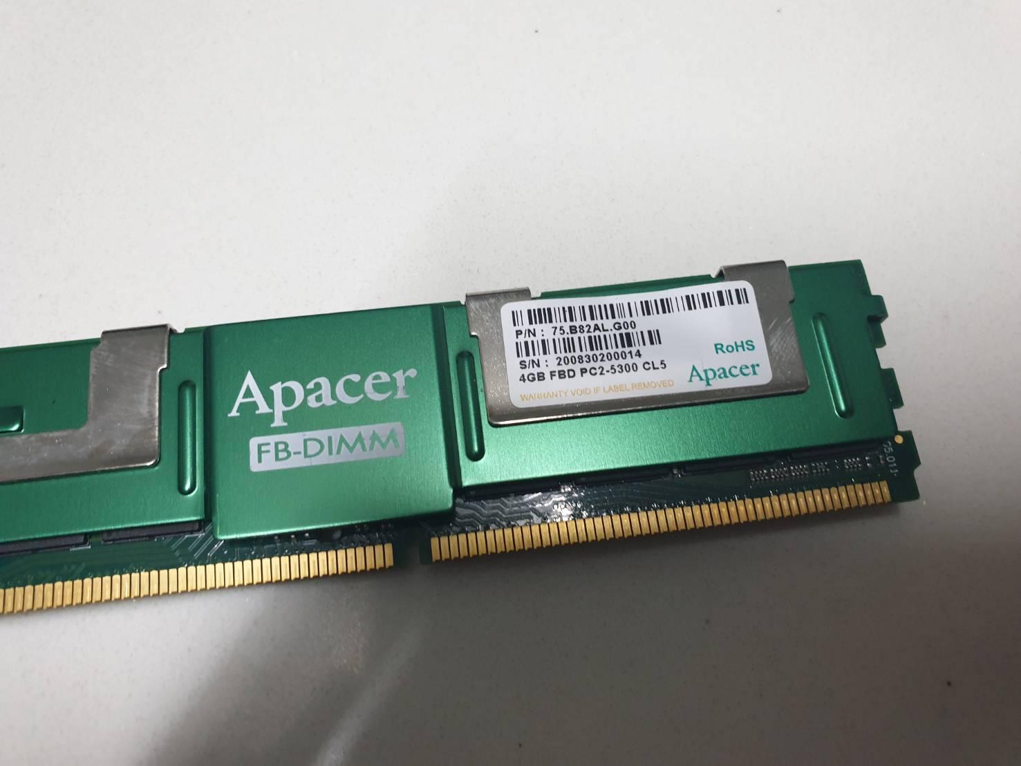 Apcer FB-Dimm 4 G