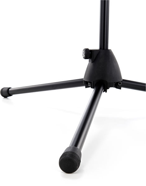 K&M 27195 ขาตั้งไมโครโฟน Boom mic stand, Polycryptophane base, with teleskop, hight: 900mm -1600mm, boom 425/725mm, 2,5 kg, - black