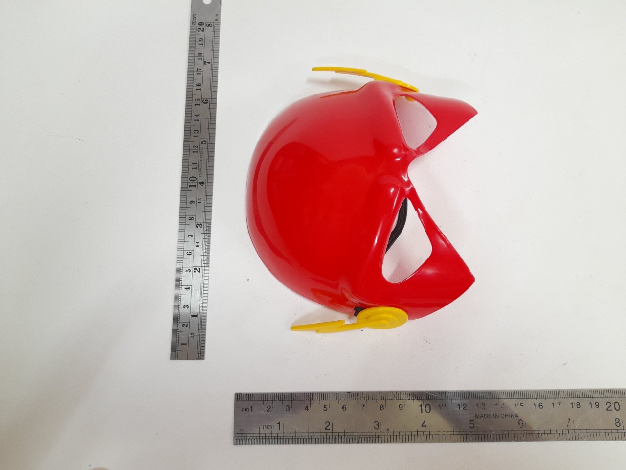 มีหลายภาพ,หน้ากากพลาสติก เดอะแฟลช The Flash สำหรับเด็ก กว้างประมาณ 13 ซม.