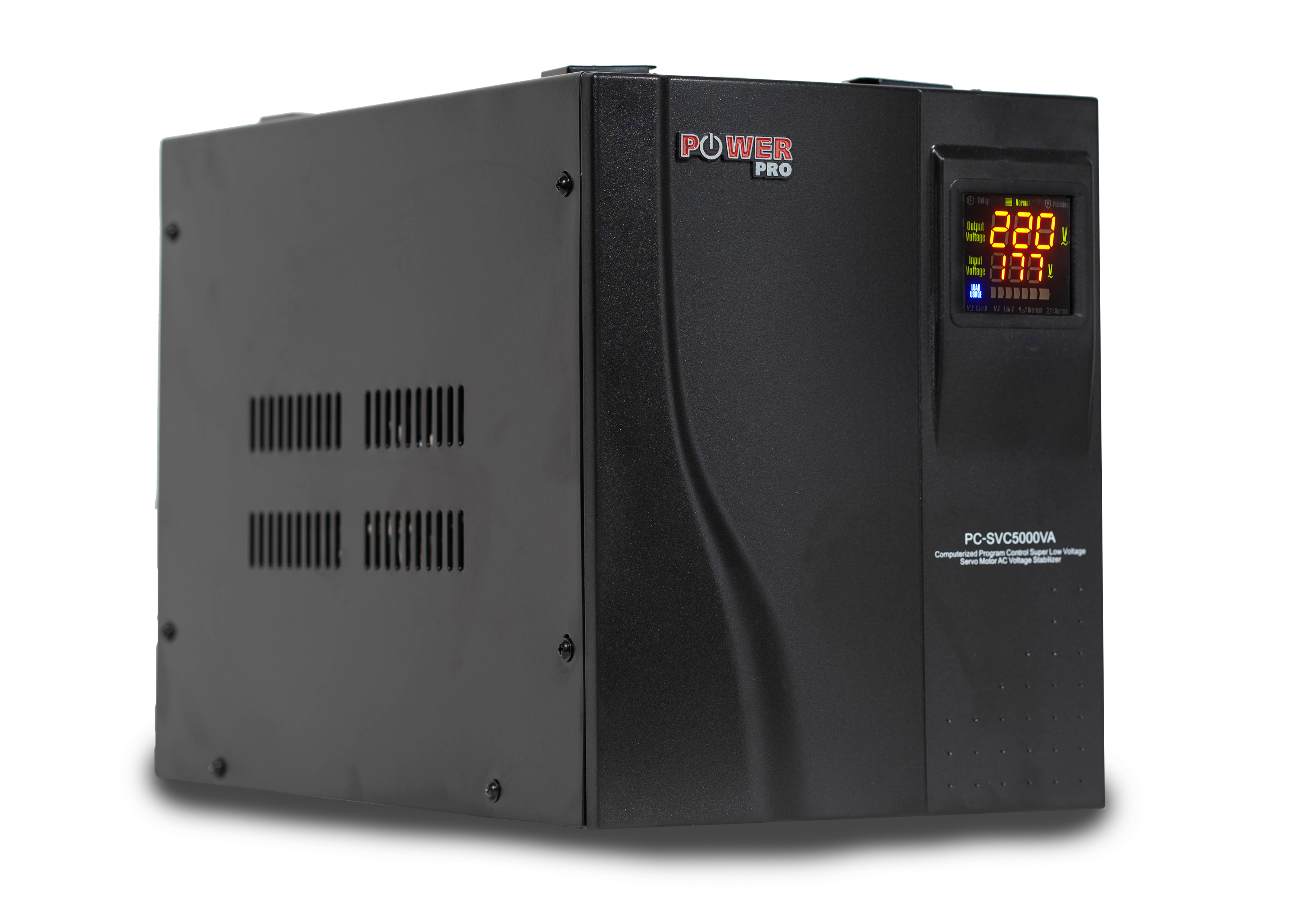 เครื่องควบคุมแรงดันไฟฟ้าอัตโนมัติ รุ่น PC-SVC 5000Va