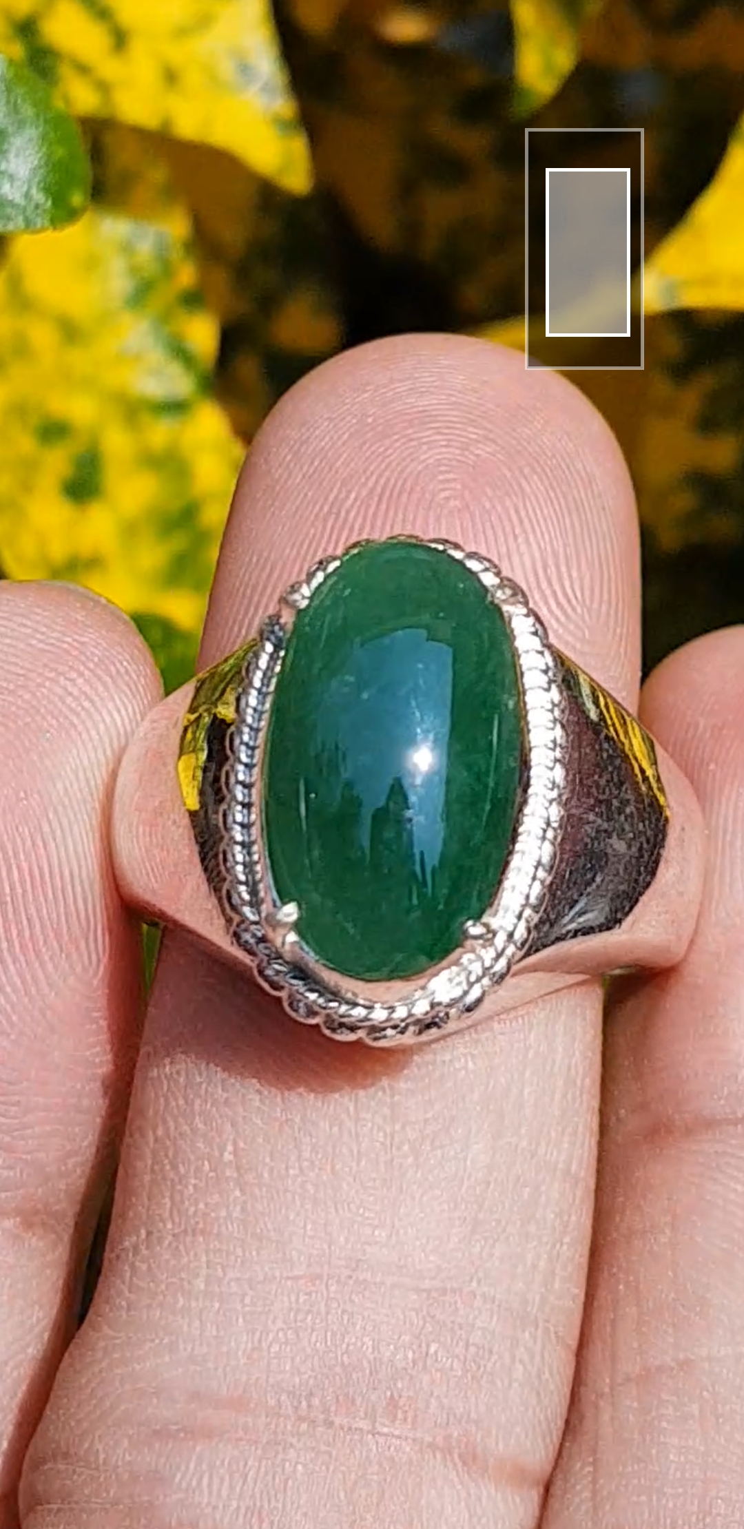 หยก พม่า แท้ Jade แหวนหยก 翡翠戒指 (Jadeite ring) 3.00 กะรัต (Cts.) ดิบ ไม่ผ่านการปรับปรุง (Type A) พม่า (Myanmar)