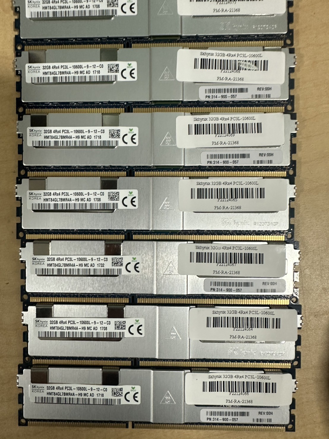 Ram Server Skhynix 32GB 4Rx4 PC3L-10600L Ram Server