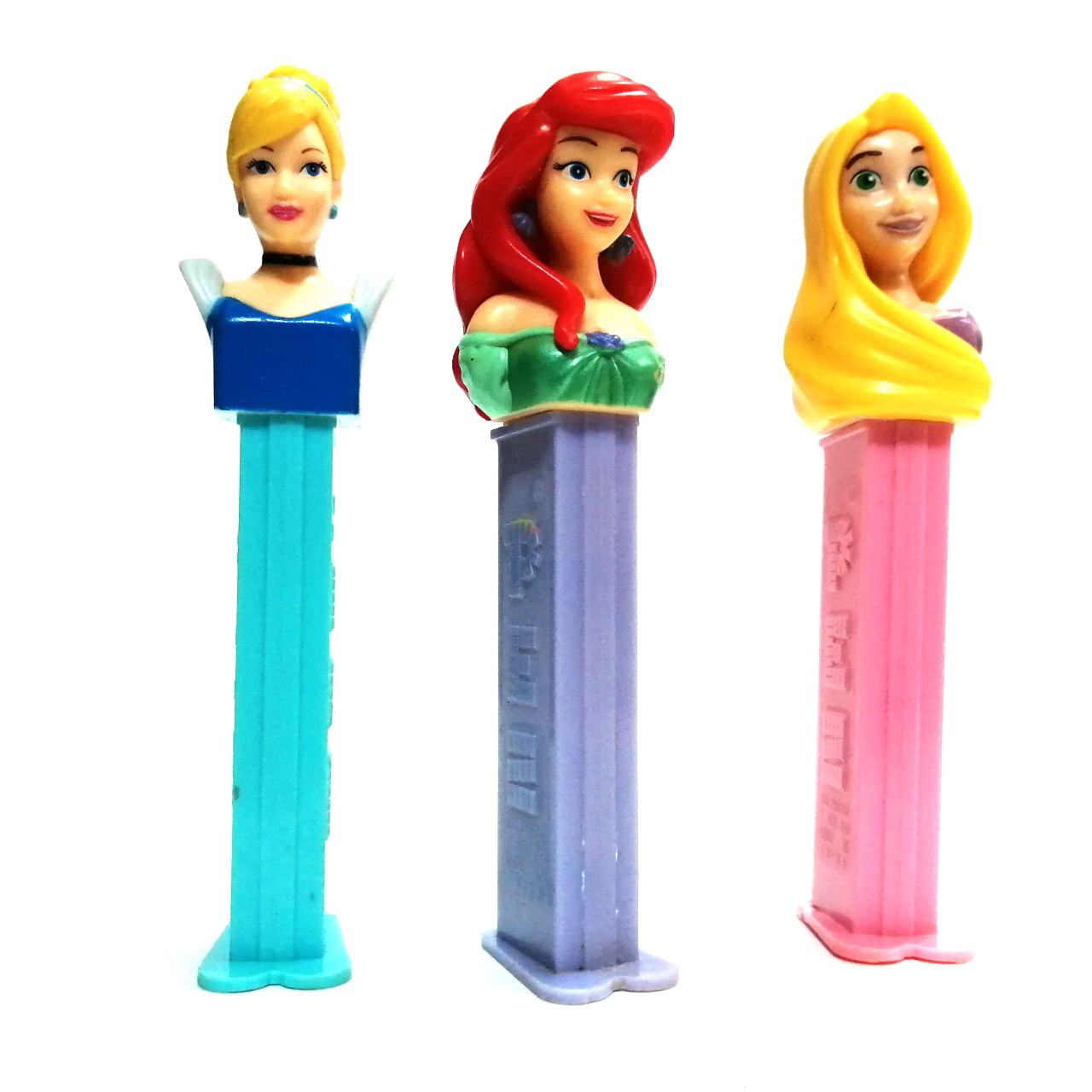 ของสะสม PEZ ชุดเจ้าหญิงดิสนีย์ ซิลเดอเรลล่า, ราพันเซล, แอเรียล **แอเรียลมีตำหนิเล็กน้อยตามภาพ