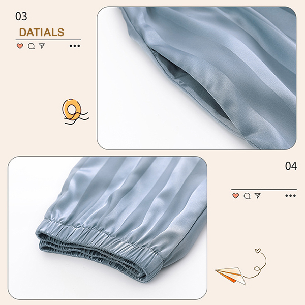 🚩พร้อมส่ง🚩ชุดนอน Silk Satin แขนสั้นขาสั้น ชุดนอนซาตินเกรดพรีเมี่ยม ผ้านุ่มลื่นละมุนผิว แต่งปักลูกไม้ (CT116-3)