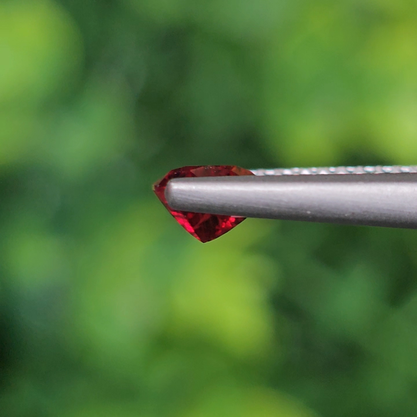 พลอย ทับทิม ซองเจีย Songea Ruby Sapphire 1.01 กะรัต (Cts.) พลอยแท้ อัญมณีมงคลประจําวันเกิด เครื่องประดับพลอย