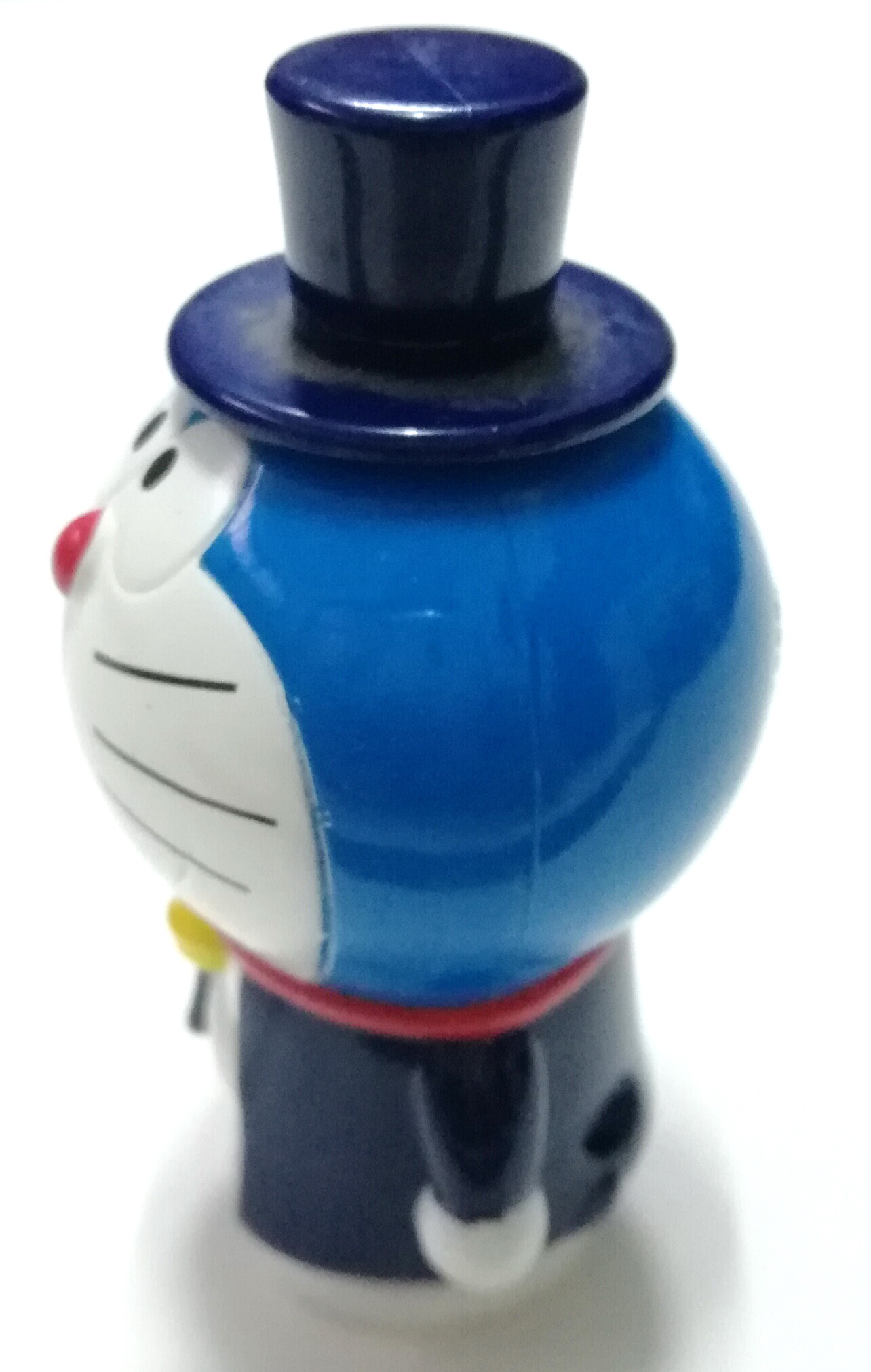 ของสะสมโดเรม่อน โดราเอม่อนใส่เสื้อญี่ปุ่นสีน้ำเงินพร้อมหมวก