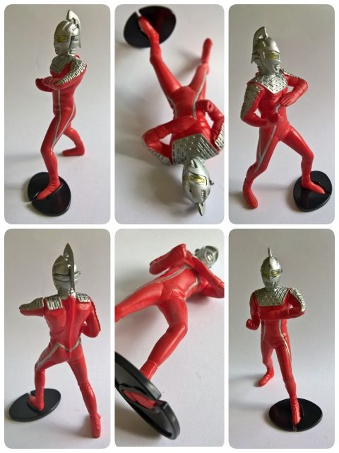 แคนดี้ทอย เซ็ทอุลตร้าแมน ของสะสมแลกซื้อจากไอศครีม Swensen,มือ2 Candy toy, Ultraman set