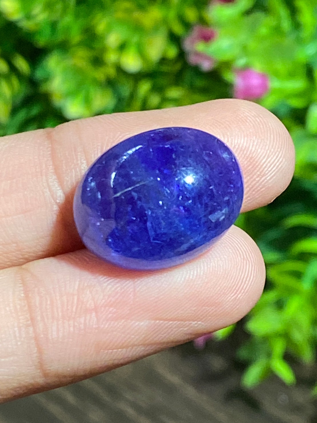 พลอย แทนซาไนท์ Tanzanite 25.93 กะรัต (Cts.) พลอยแท้ อัญมณีมงคลประจําวันเกิด เครื่องประดับพลอย