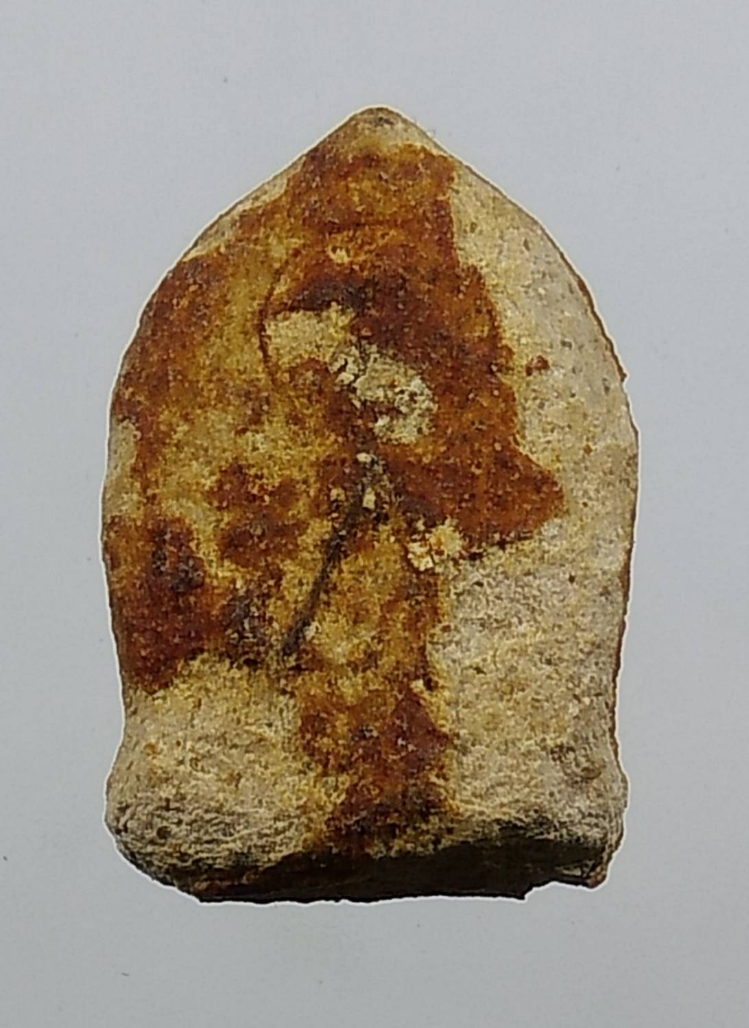 ผ263 พระผงรูปเหมือนเสมา หลวงปู่แหวน วัดดอยแม่ปั๋ง ปี2517