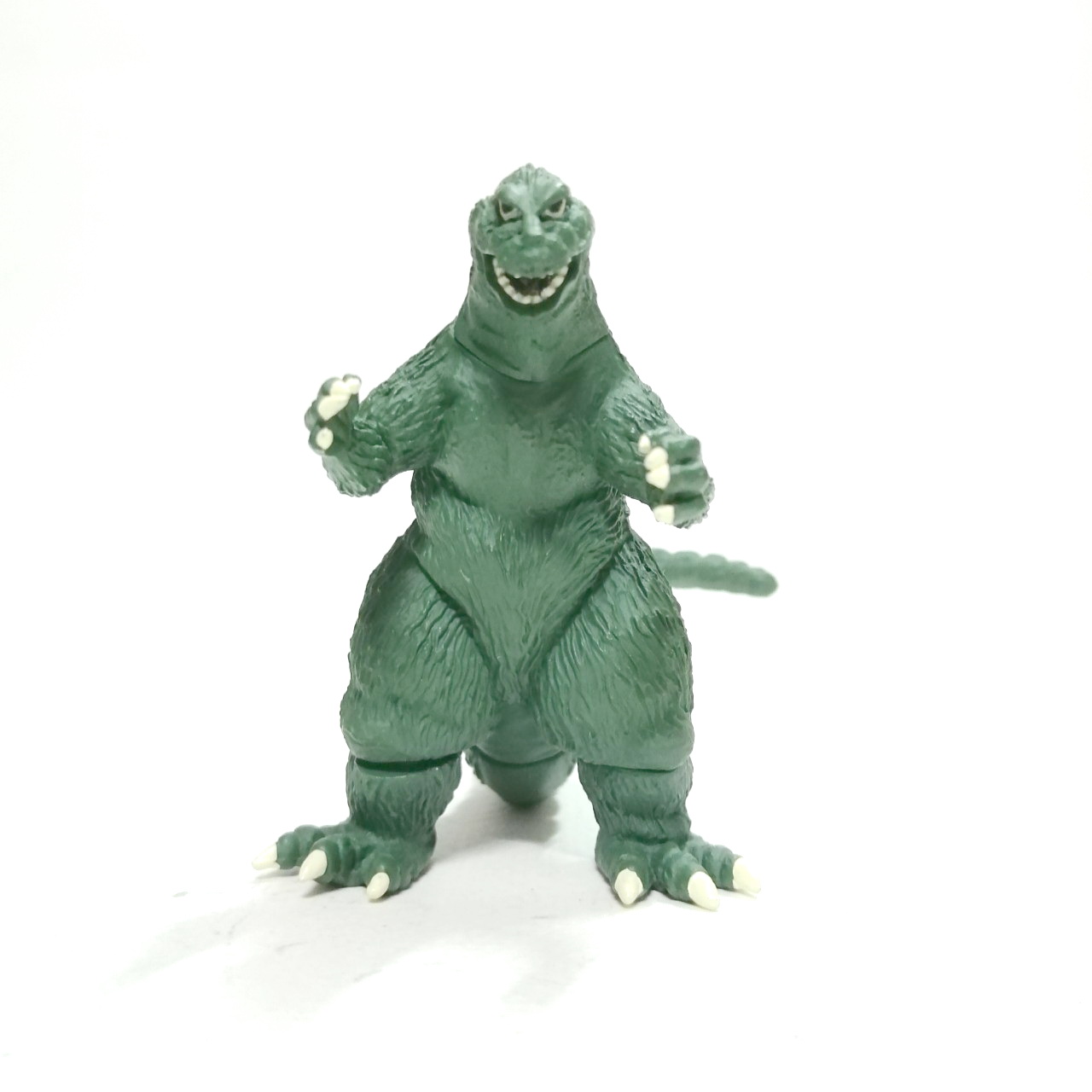 กาชาปอง ก๊อตซิลล่า 3นิ้ว ขนาดตามรูป ไม่หัก ไม่กาว สภาพดีมีรอยบ้าง Bandai China