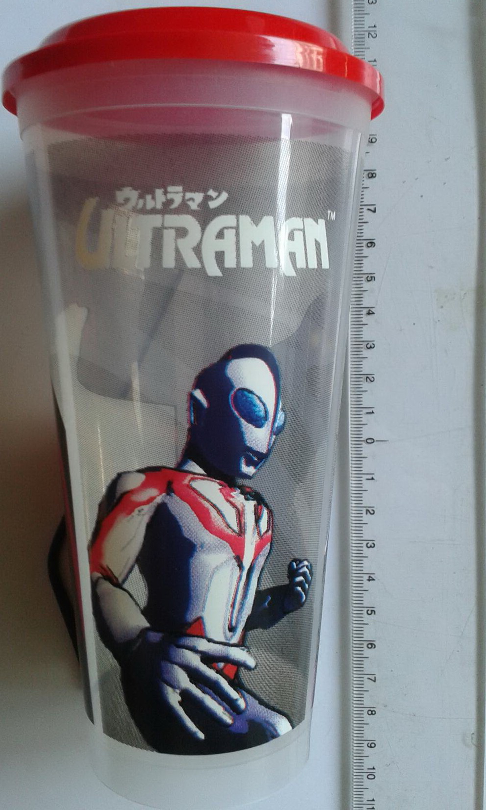 แก้วน้ำพลาสติก ลาย อุลตร้าแมน มิลเลเนี่ยม Ultraman Millenium จาก Chaiyopro