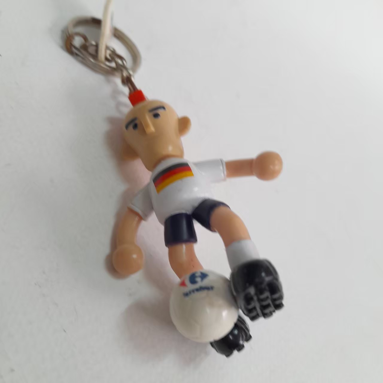 พวงกุญแจ มีหลายภาพ,พรีเมี่ยมห้าง คาร์ฟู (ไม่มีในประเทศไทยแล้ว)ขนาด 2.5 -3 นิ้ว นักบอล ทีม เยอรมัน ของเก่า สภาพเดิม มือสองสภาพดี หายาก
