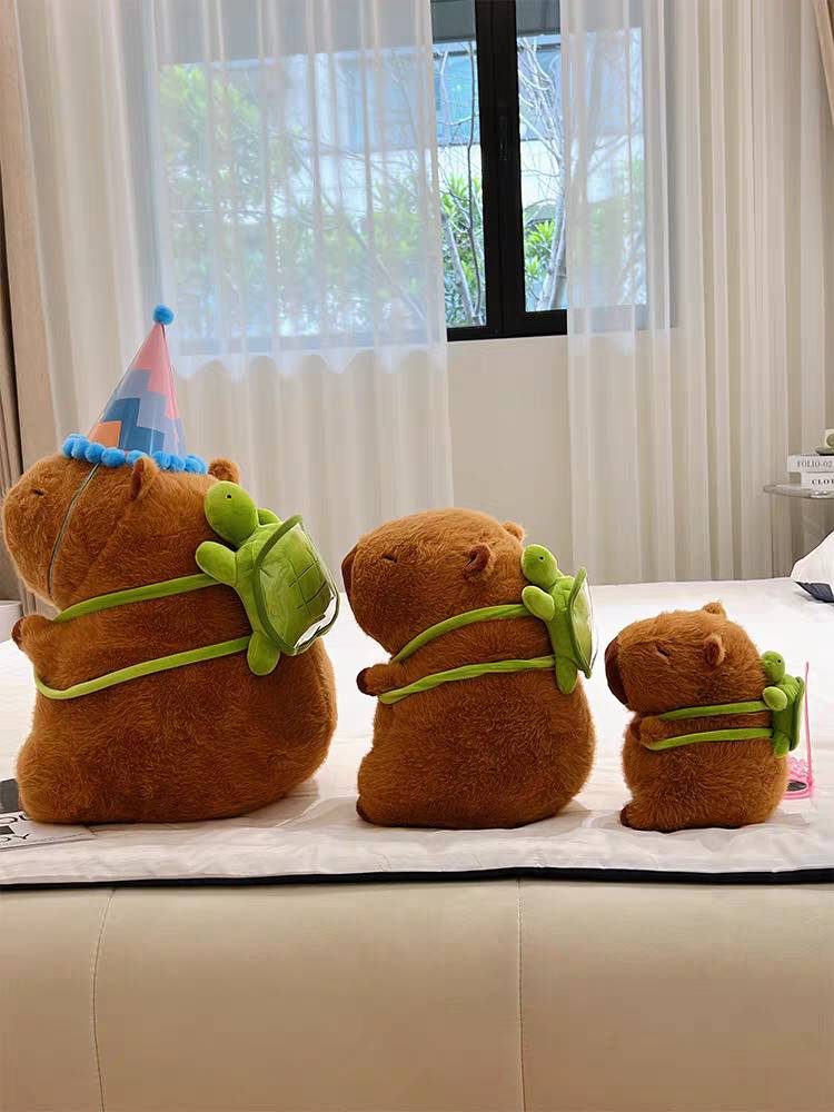 (PRE-ORDER) ตุ๊กตา คาปิบาร่า สะพายกระเป๋า