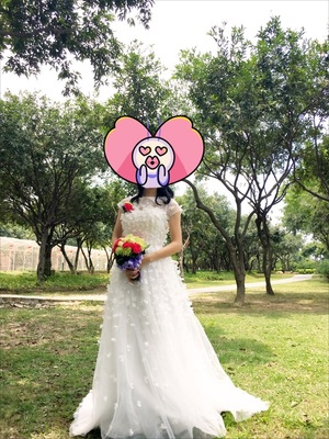 ชุดแต่งงาน แขนสั้น