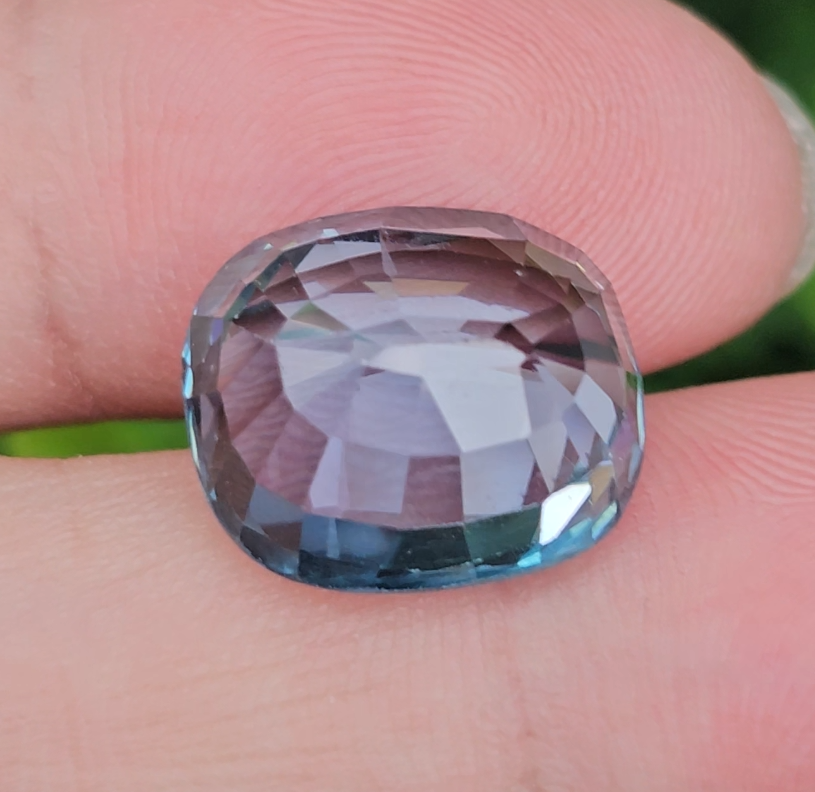 พลอย บลู โทแพซ (Blue Topaz) 18.11 กะรัต (Cts.) พลอยแท้ อัญมณีมงคลประจําวันเกิด เครื่องประดับพลอย