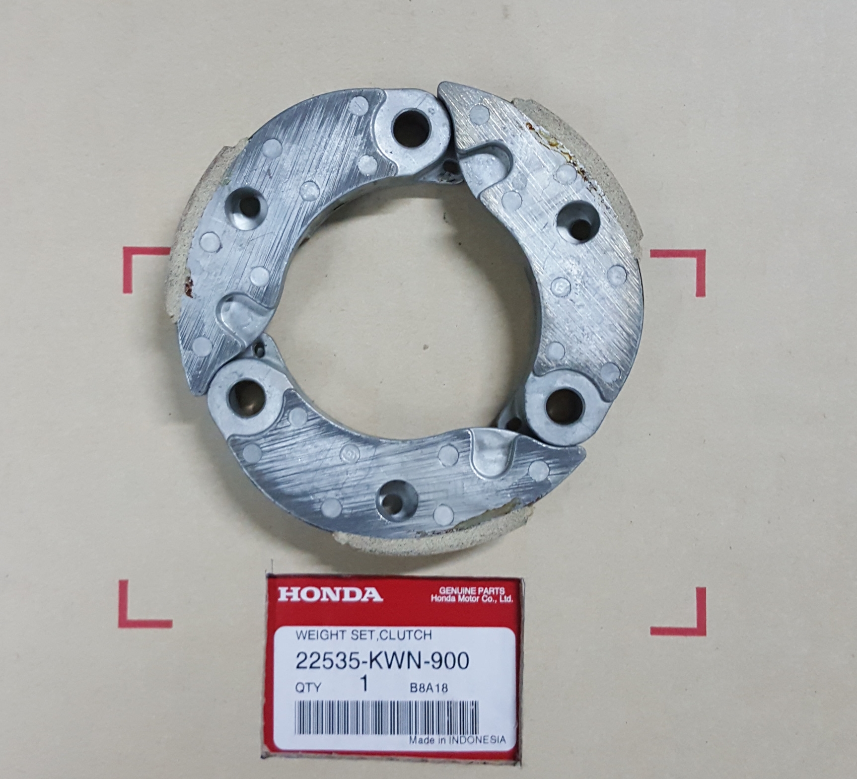 ชุดก้อนคลัทช์พูลเลย์หลัง PCX125-150C/คลิก125ไอ(ตัวแรก)