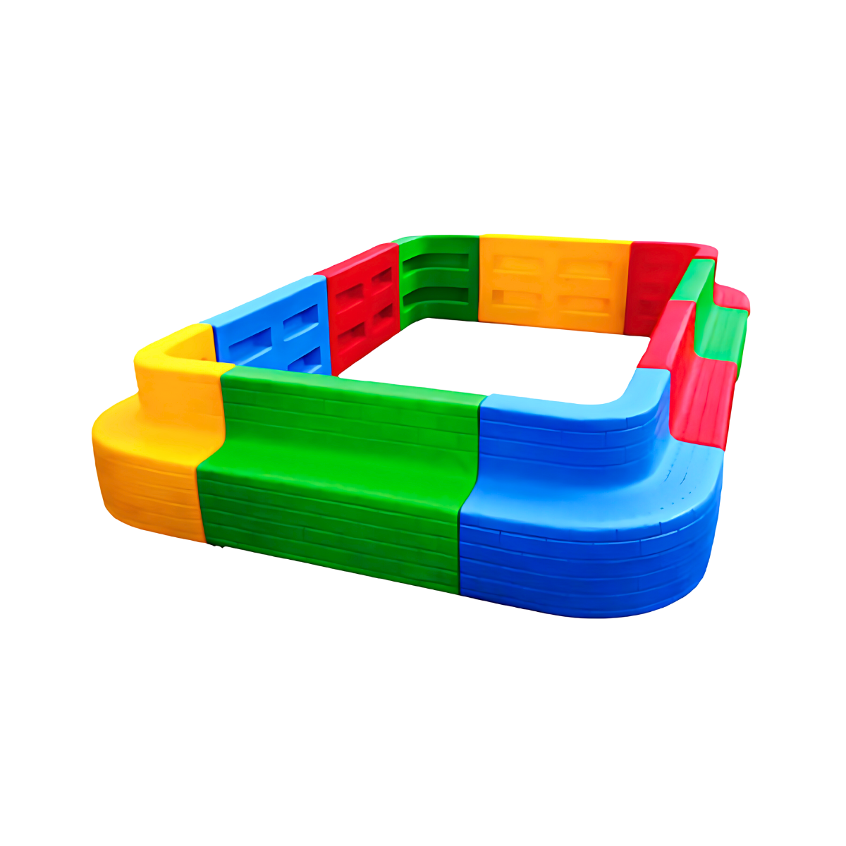 บ่อบอลสี่เหลี่ยมมีที่นั่ง Square Ball Pool with Chair