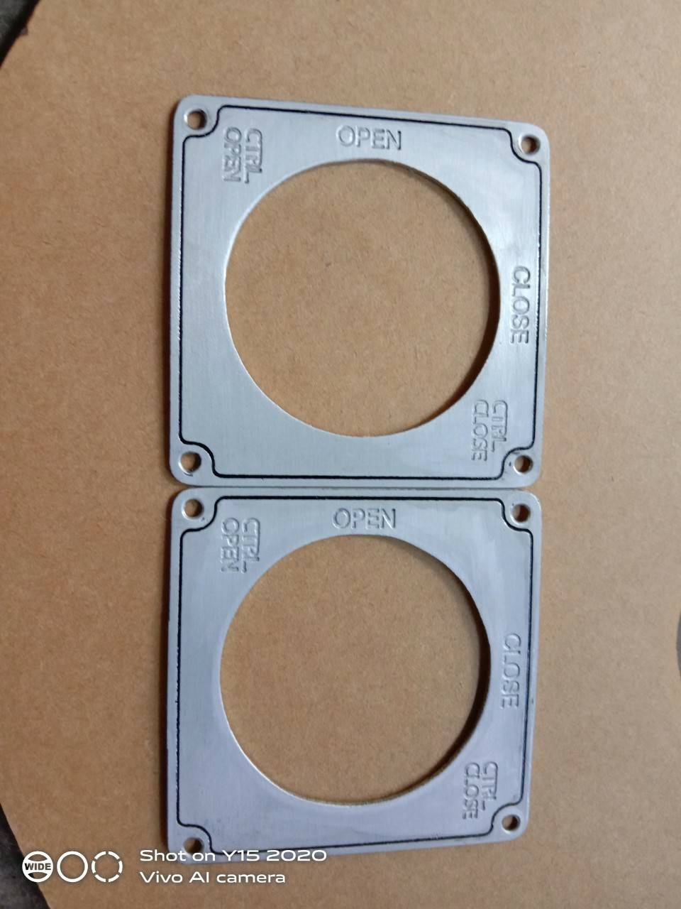 ป้ายสแตนเลสกัดกรด