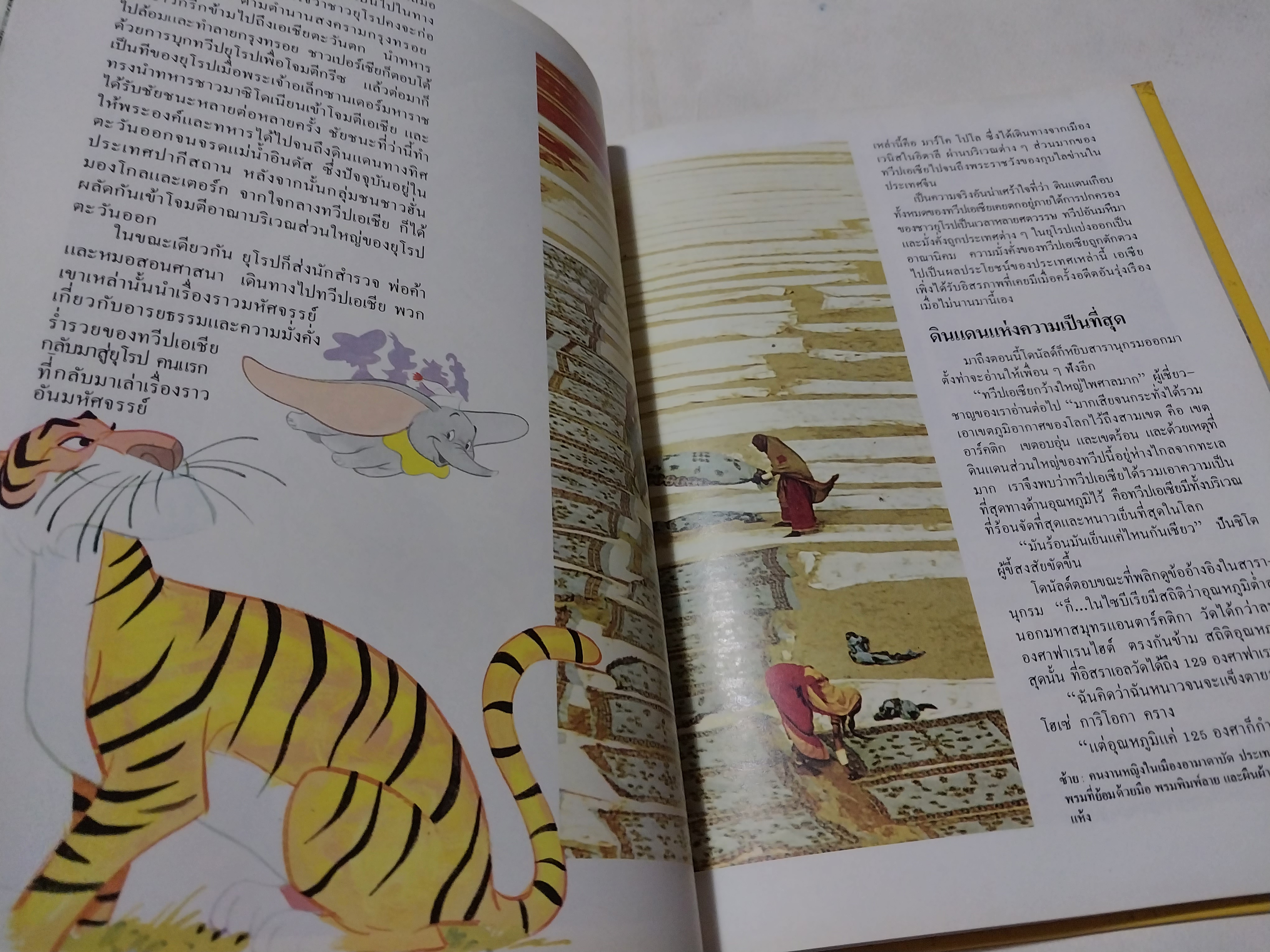 หนังสือดิสนีย์ เล่ม 13 เรื่องทวีป หนังสือปกแข็ง ตัวการ์ตูนดิสนีย์เล่าเรื่อง โลกมหัศจรรย์ ในเล่มนี้คุณหนูๆจะได้ทราบเกี่ยวกับ