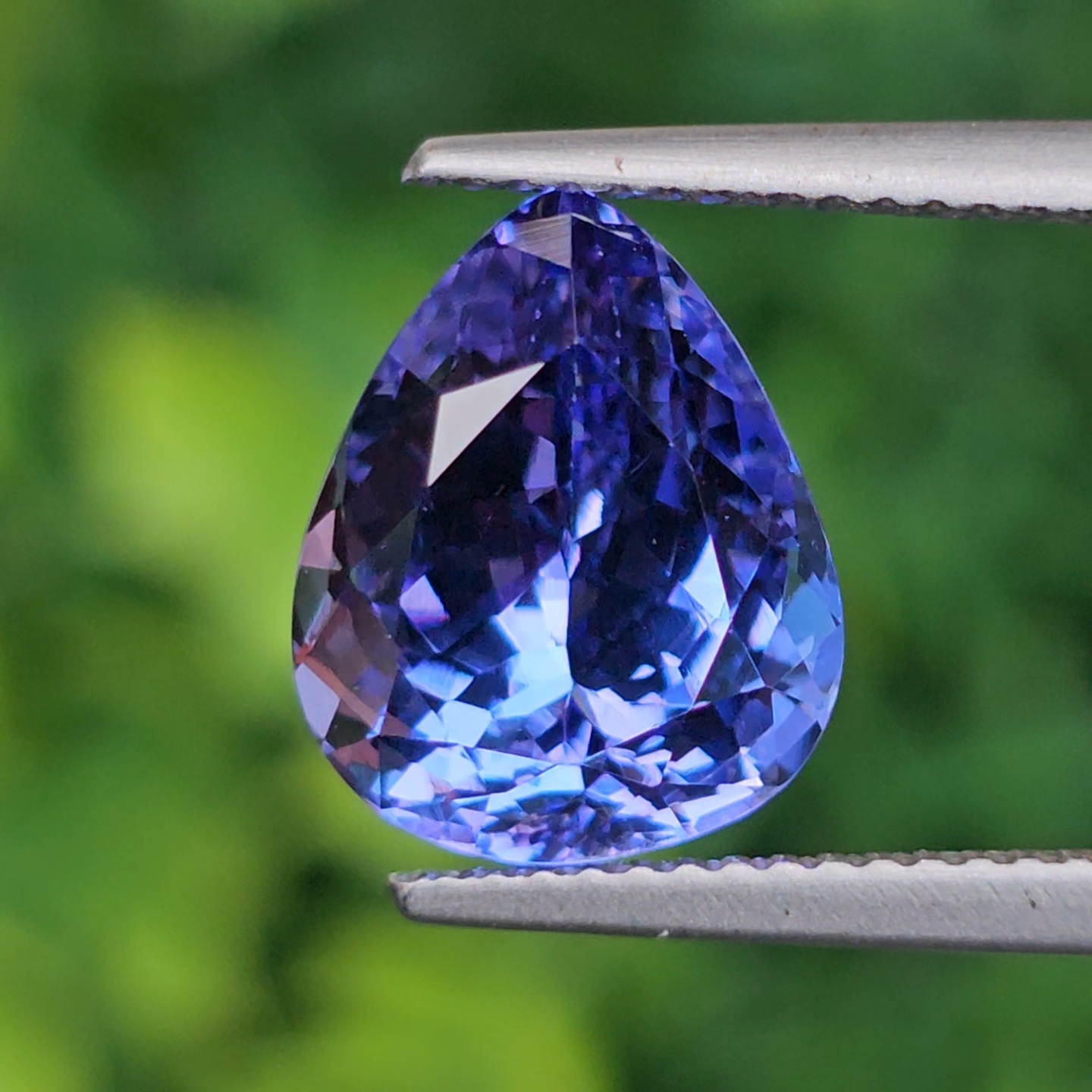 พลอย แทนซาไนท์ Tanzanite 5.30 กะรัต (Cts) พร้อมใบเซอร์ พลอยแท้อัญมณีมงคล ประจําวันเกิด เครื่องประดับพลอย