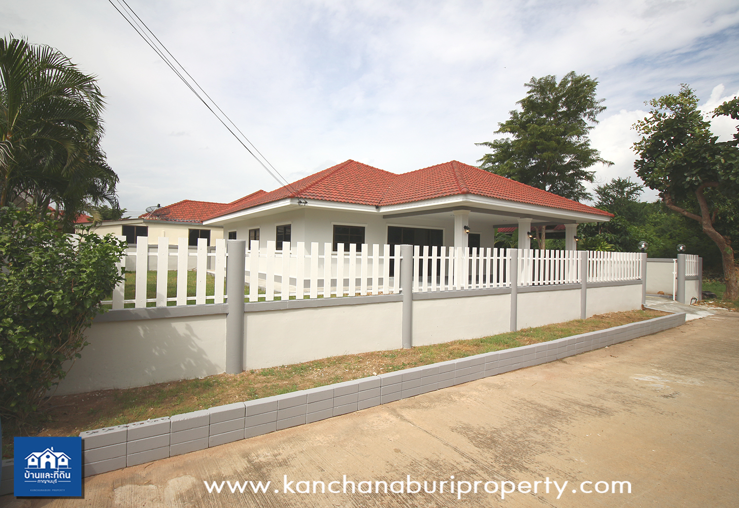 บ้านเดี่ยวหลังใหญ่ 100 ตรว.อำเภอพนมทวน