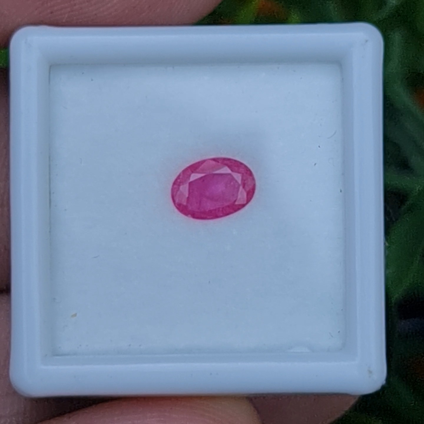 พลอย ชมพู พิ้ง แซฟไฟร์ Pink Sapphire 0.49 กะรัต (Cts.) พลอยแท้ อัญมณีมงคลประจําวันเกิด เครื่องประดับพลอย