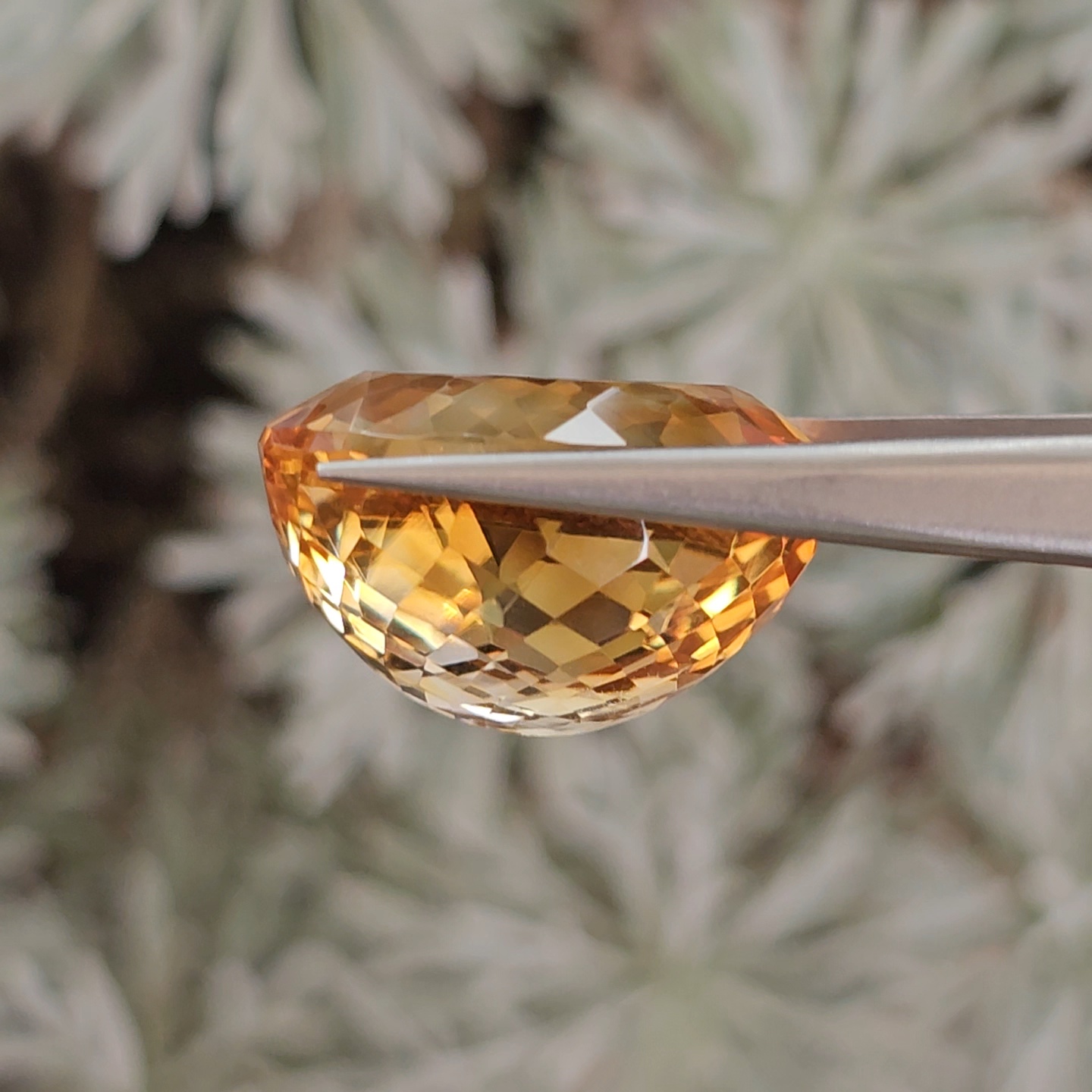 พลอย ซิทริน Citrine 32.66 กะรัต (Cts.) พลอยแท้ อัญมณีมงคลประจําวันเกิด เครื่องประดับพลอย