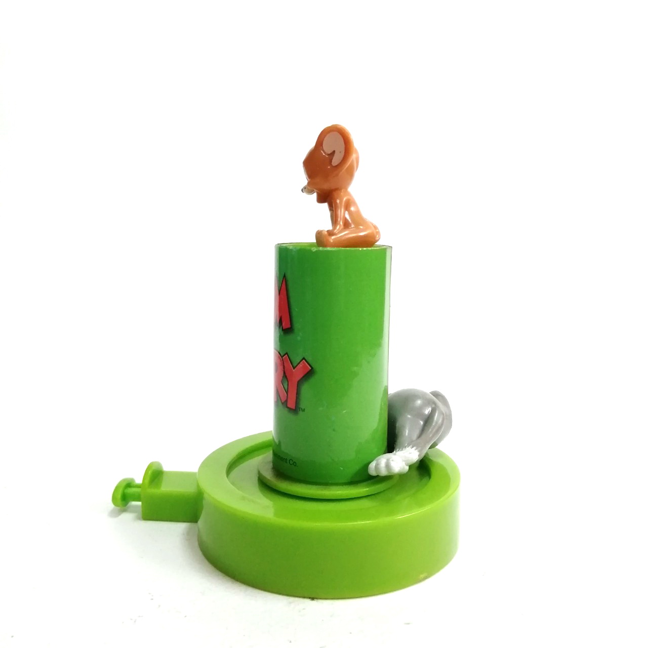 ฟิกเกอร์กลไก กดขยับ ทอมกับเจอรี่ ขนาดราว 4.5 -5นิ้วของดีสนีย์/แมคโดนัลด์ สภาพดีมีรอยบ้าง ขนาดตามรูป