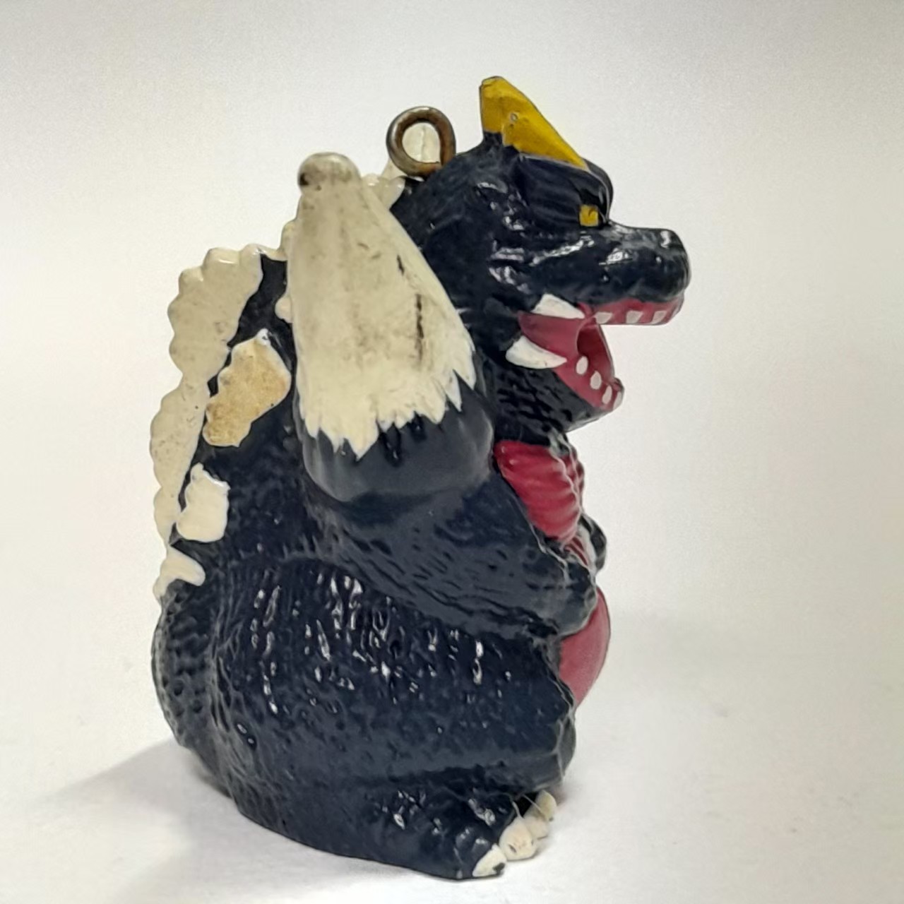 ฟิกเกอร์ยางตัน ขนาด2 นิ้ว สเปซก๊อตซิลล่า มือสองสภาพดีมีรอยบ้าง มีปั๊ม