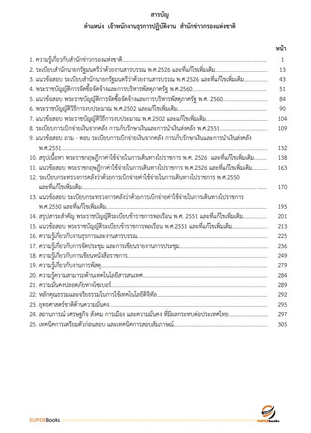 (ใหม่2564)แนวข้อสอบ เจ้าพนักงานธุรการปฏิบัติงาน สำนักข่าวกรองแห่งชาติ