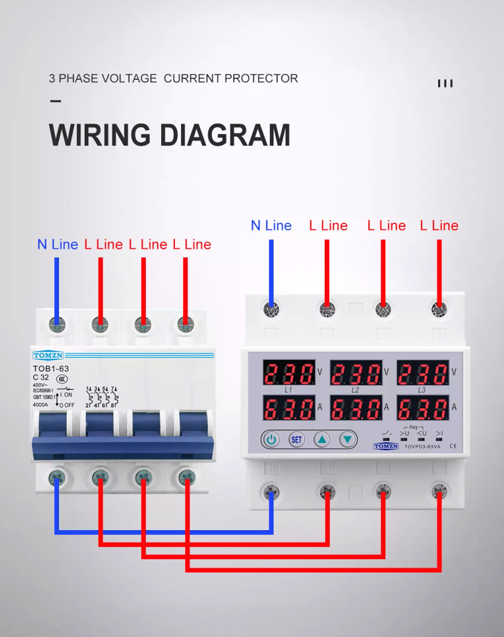 ดิจิตอลโวลท์โพรเทคชั่น 380V