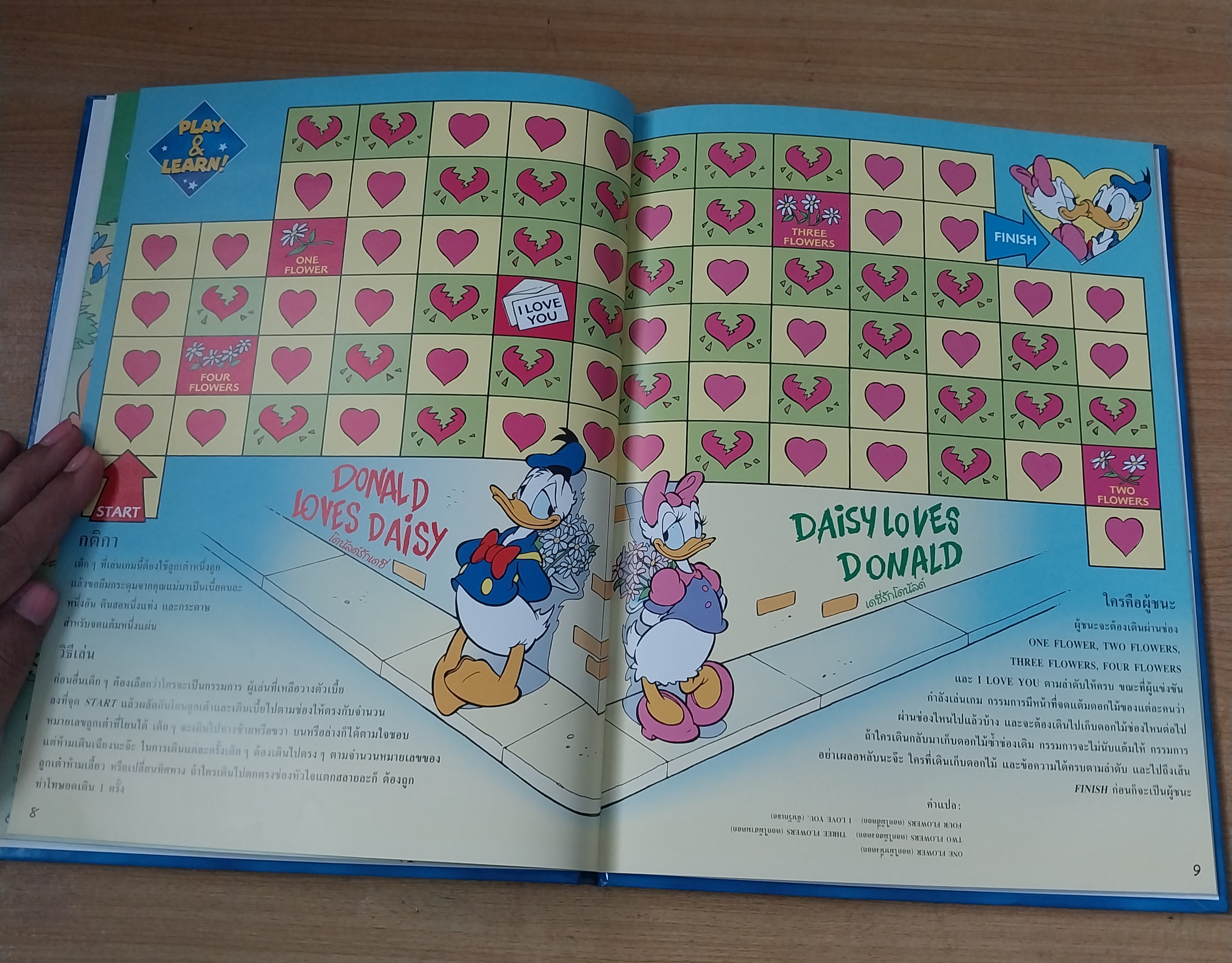 มีหลายภาพ Magic English เรียนภาษาอังกฤษกับดิสนีย์ ปกอาละดิน ตอน สวัสดีจ้ะ หนังสือปกแข็งจาก Grolier International. ภาษาอังกฤษ-ไทย