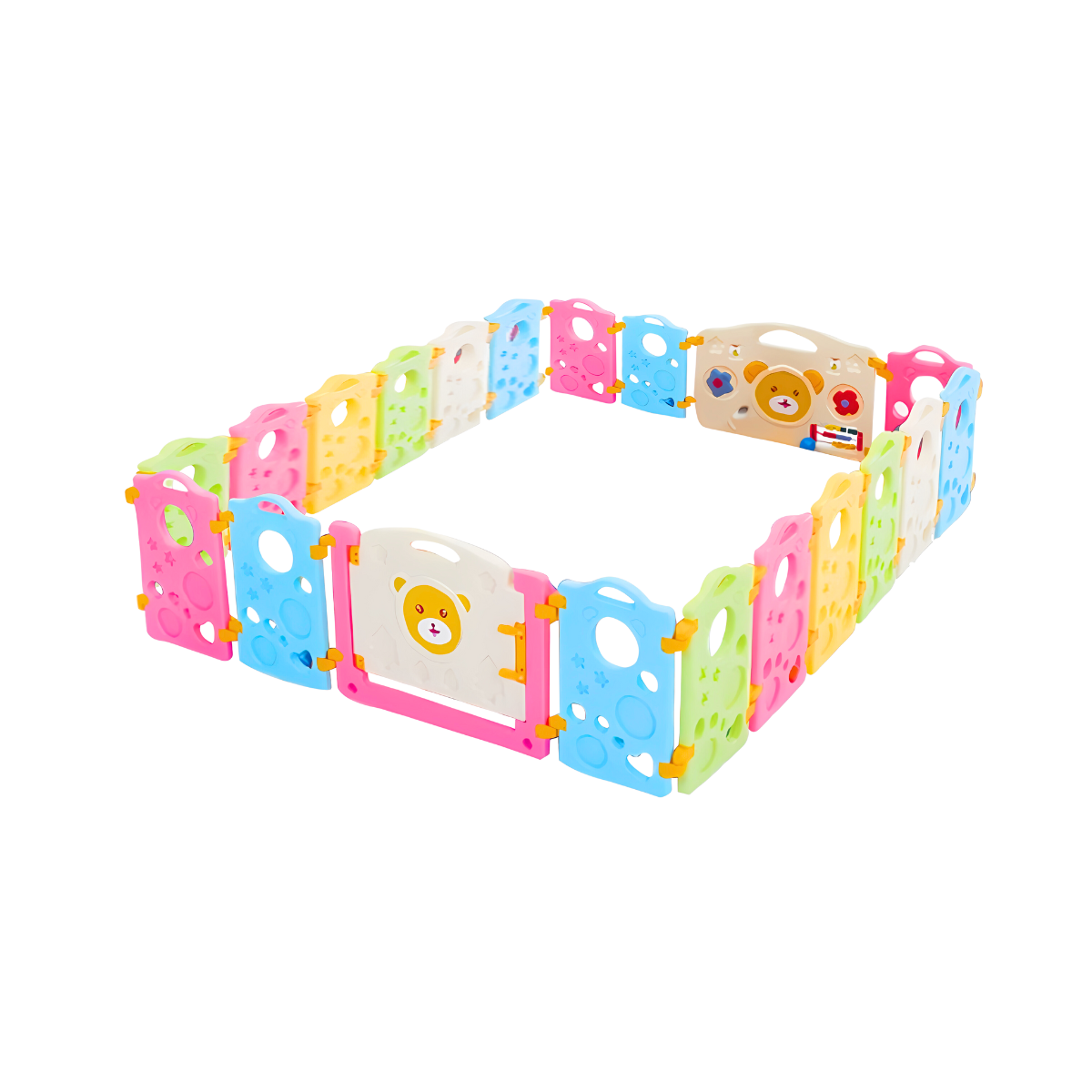 คอกกั้นเด็ก บ่อบอล รั้วคอมโบเอ Playpen and Ball Pool Fence Combo A