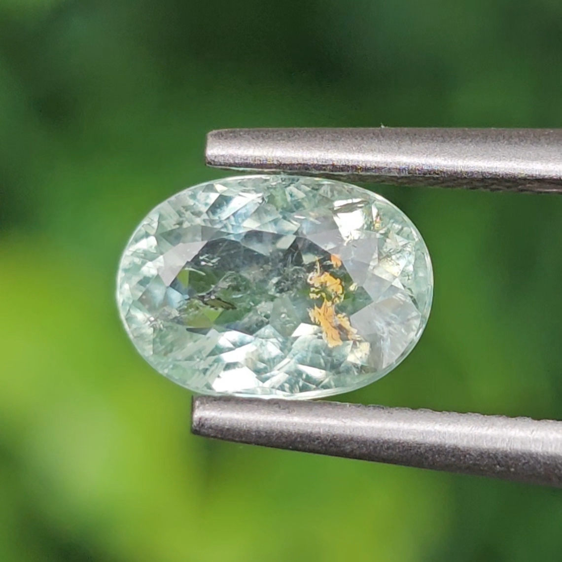 พลอย พาไรบ้า ทัวร์มาลีน Paraiba Tourmaline 1.08 กะรัต (Cts.) พร้อมใบเซอร์ พลอยแท้อัญมณีมงคล ประจําวันเกิด เครื่องประดับพลอย