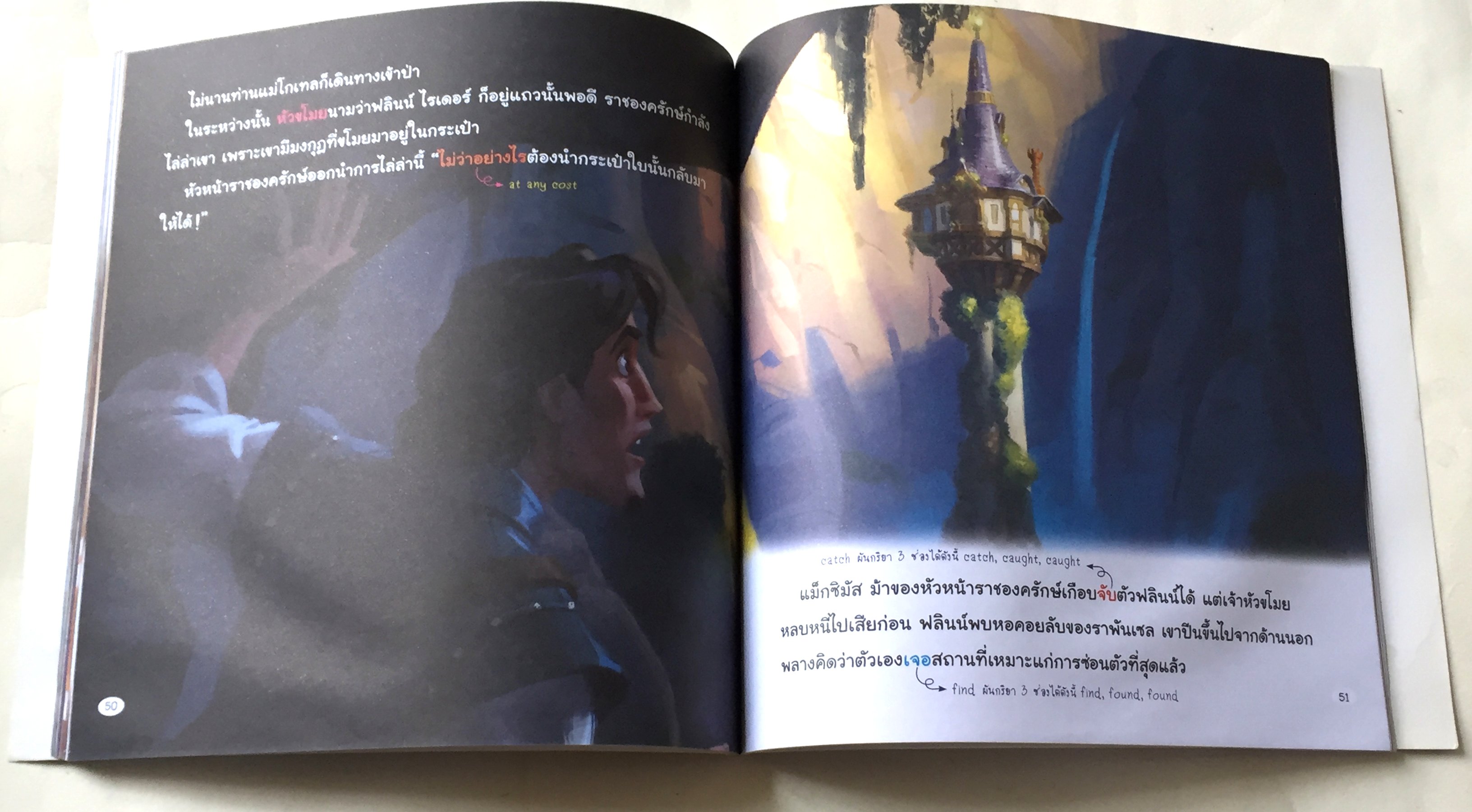 หนังสือนิทานเจ้าหญิงดิสนีย์ **ไม่เช็คแผ่นCD Tangled เจ้าหญิงราพันเซล Rapunzel ตอน ความลับในหอคอยปริศนา