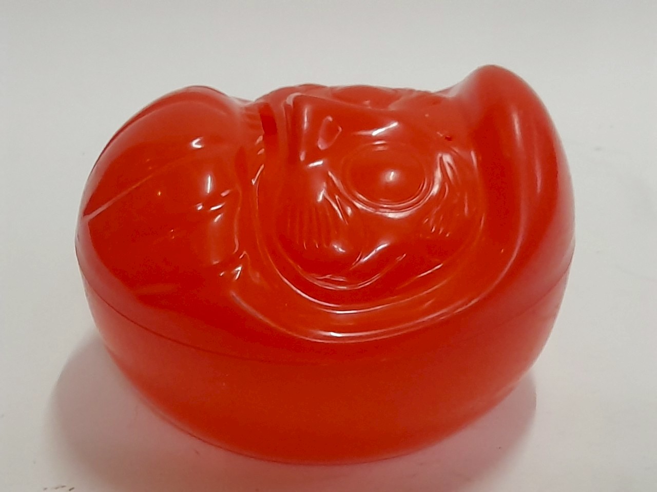 มีหลายภาพ กระปุกดารุมะเบนโตะ ขนาดประมาณ 5.5นิ้ว ชิ้นงานพลาสติก