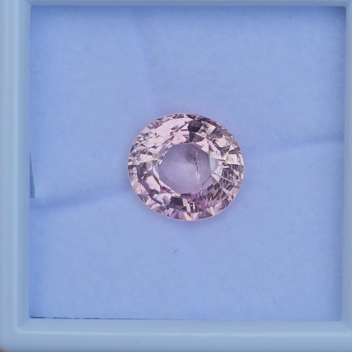 พลอย ทัวร์มาลีน Tourmaline 6.73 กะรัต (Cts.) พลอยแท้ อัญมณีมงคลประจําวันเกิด เครื่องประดับพลอย