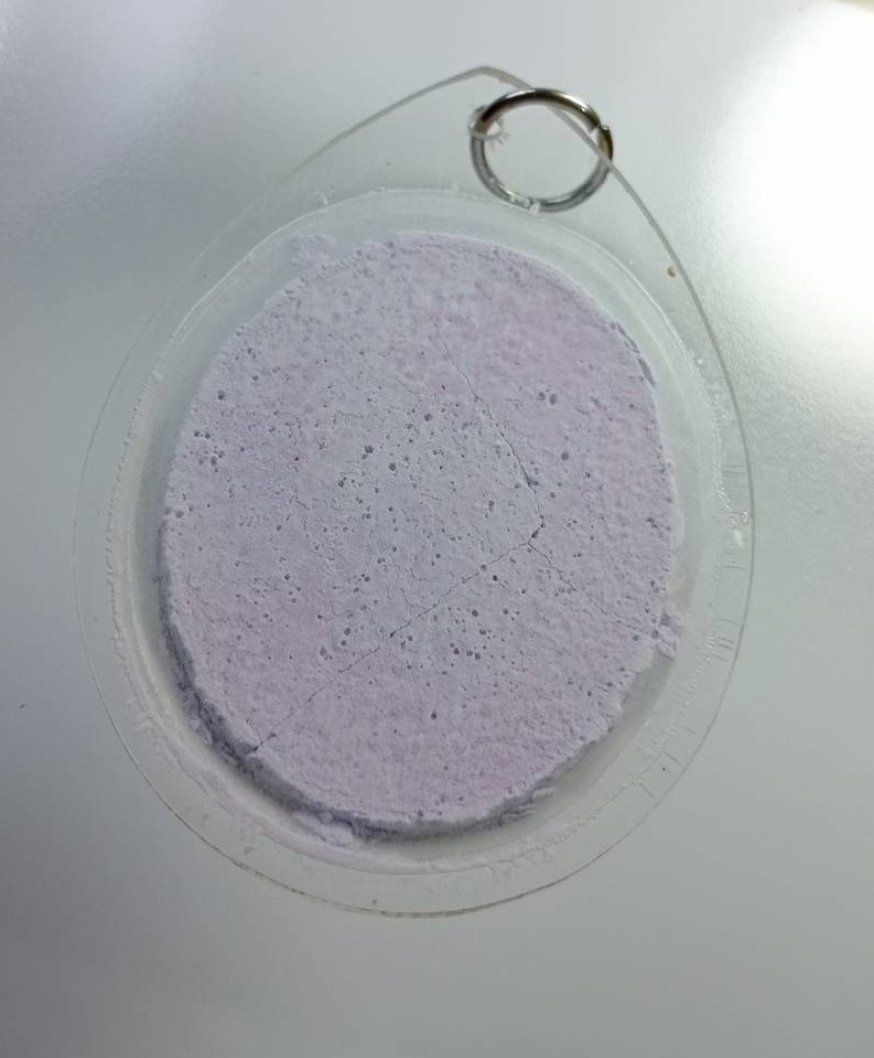 ผ2822 พระผงจักรพรรดิ หลวงตาม้า หลวงปู่ดู่ หลวงปู่ทวด วัดพุทธพรหมปัญโญ จ.เชียงใหม่