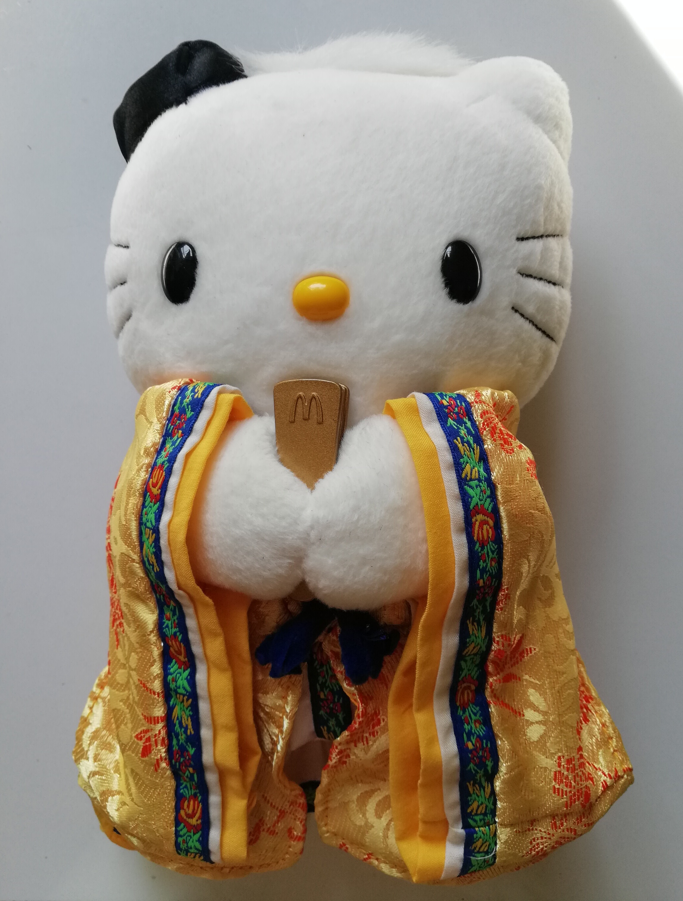 ของเล่น ของสะสม ตุ๊กตาคิตตี้คู่แดเนี่ยล Hello Kitty &Dear Daniel ในชุดแต่งงานแบบญี่ปุ่น**ด้านหลังชุดเจ้าสาวมีรอยเย็บตามภาพ