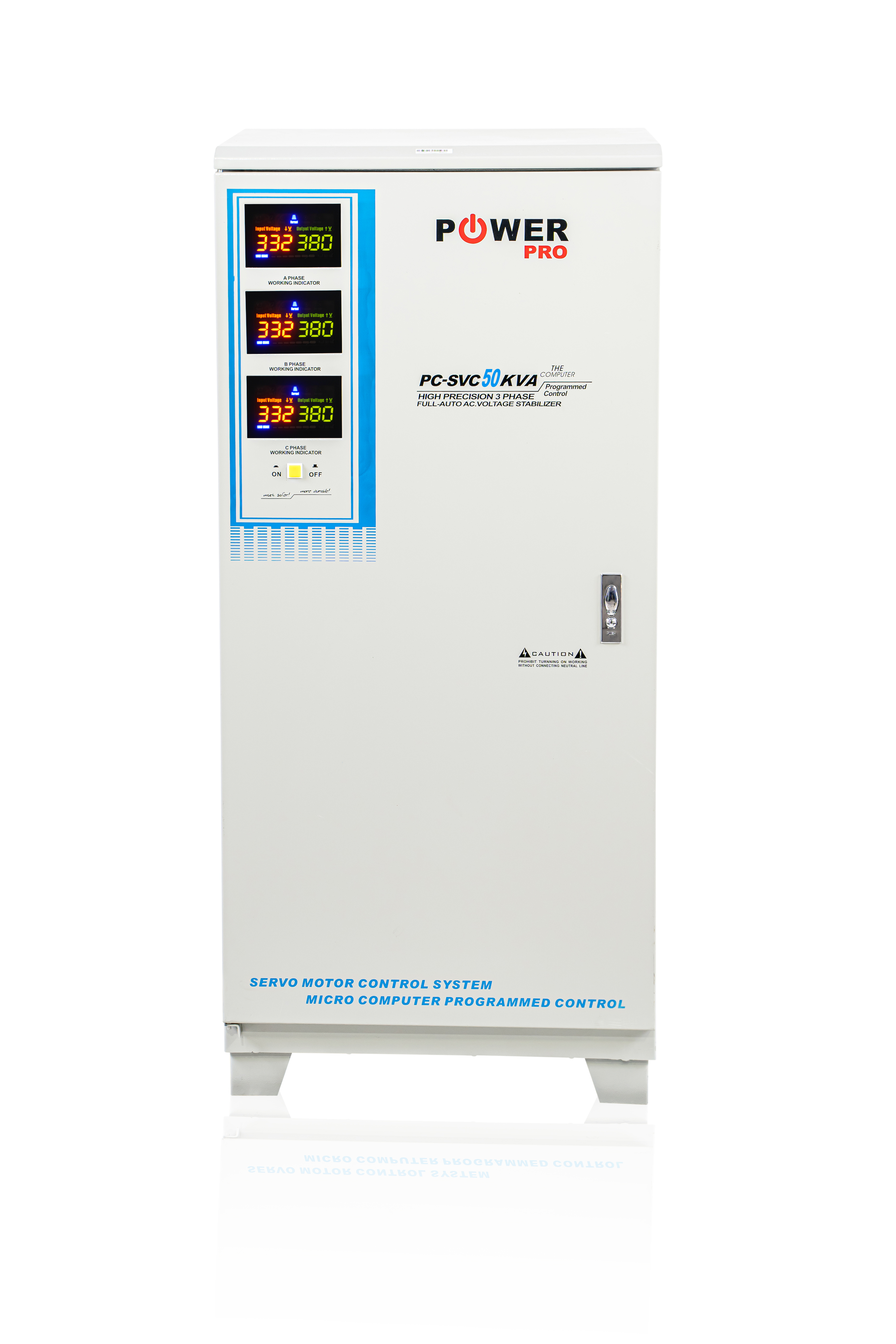 เครื่องรักษาระดับแรงดันไฟฟ้าอัตโนมัติ PC-SCV 50Kva 3เฟส
