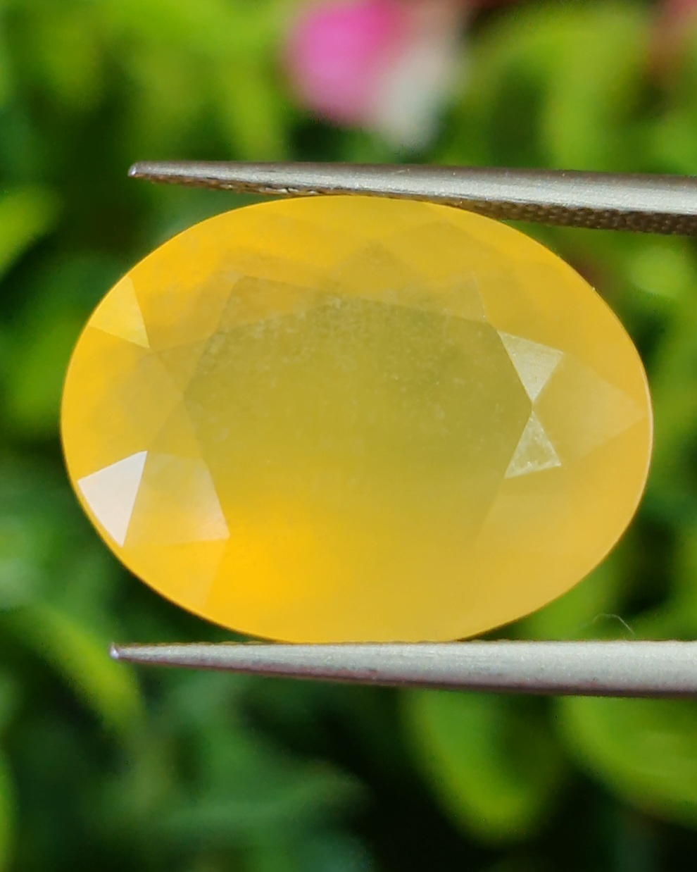 พลอย โอปอล Opal 11.40 กะรัต (Cts.) พลอยแท้ อัญมณีมงคลประจําวันเกิด เครื่องประดับพลอย