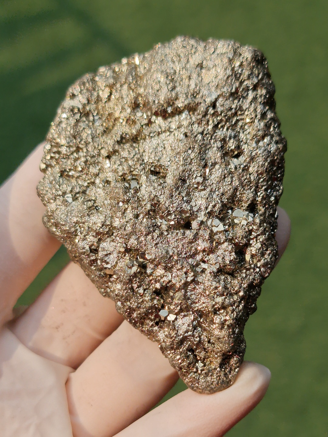 ก้อนผลึก ไพไรท์ Raw Rough Pyrite 255 กรัม (Grams) พลอยแท้ อัญมณีมงคลประจําวันเกิด เครื่องประดับพลอย