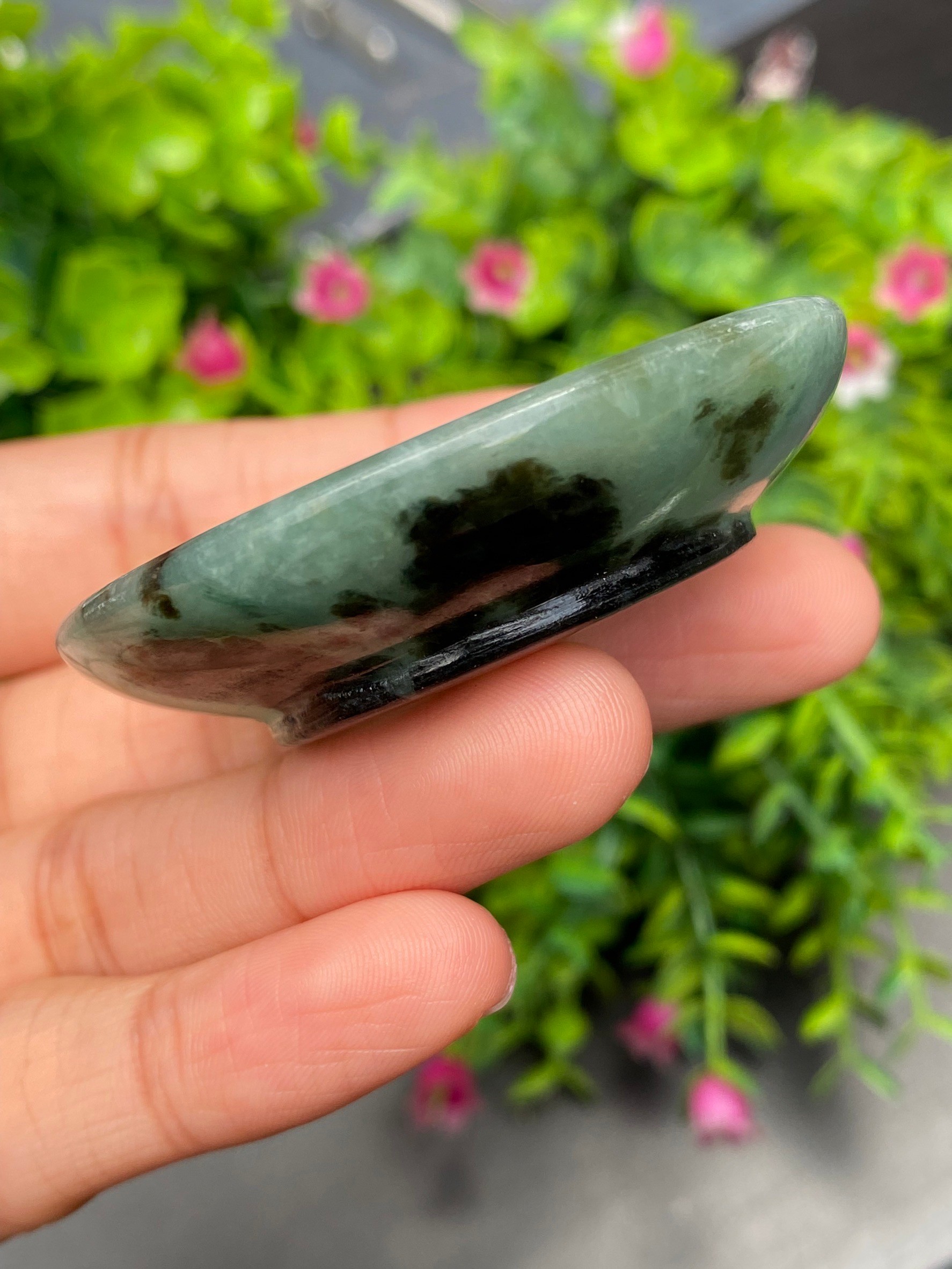 ถ้วยหยก 163.75 กะรัต (Cts.) หยก พม่า แท้ ( Jade Myanmar )