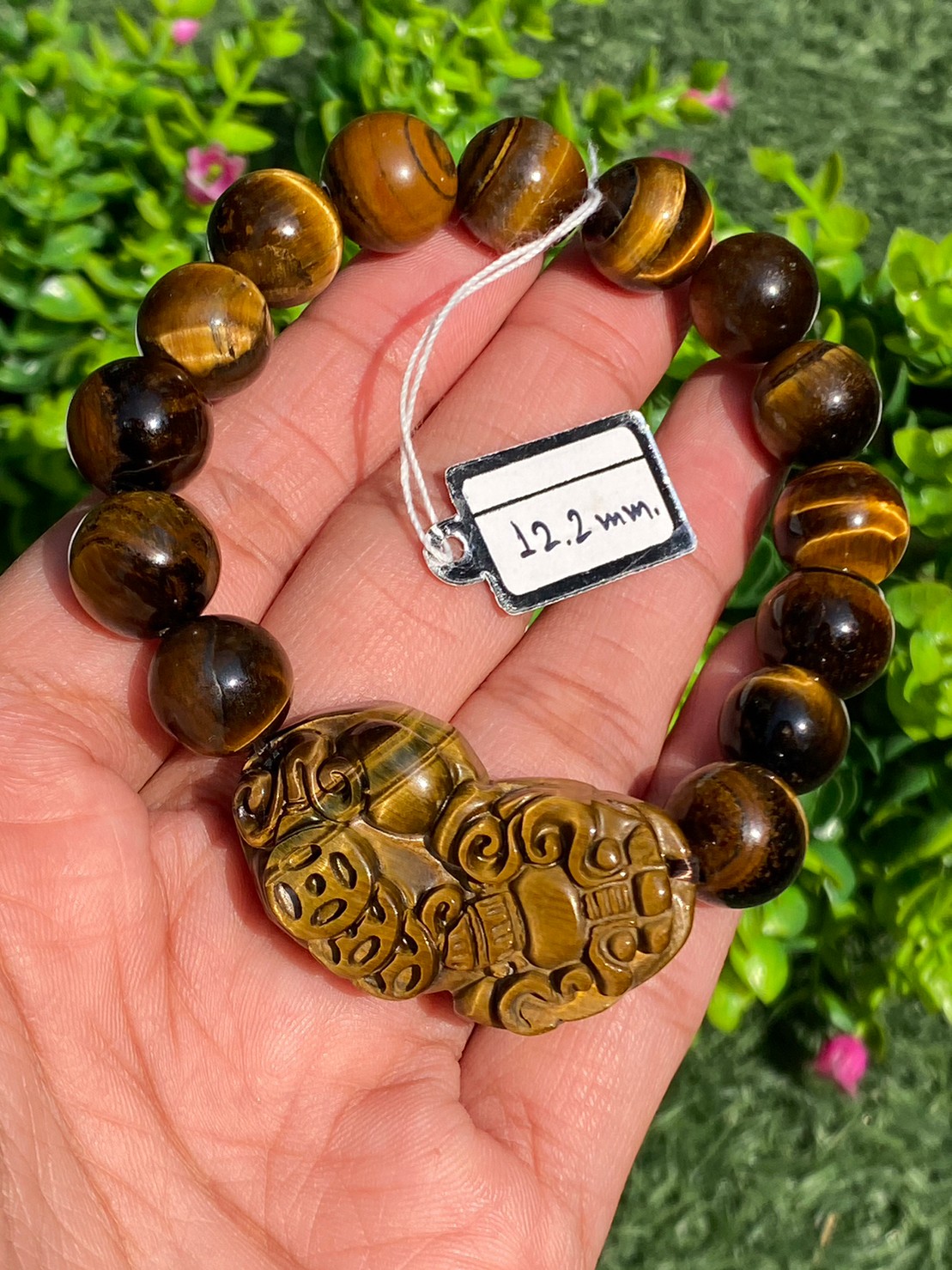 กำไลพลอยแท้ ไทเกอร์อาย Tiger eye Bracelet