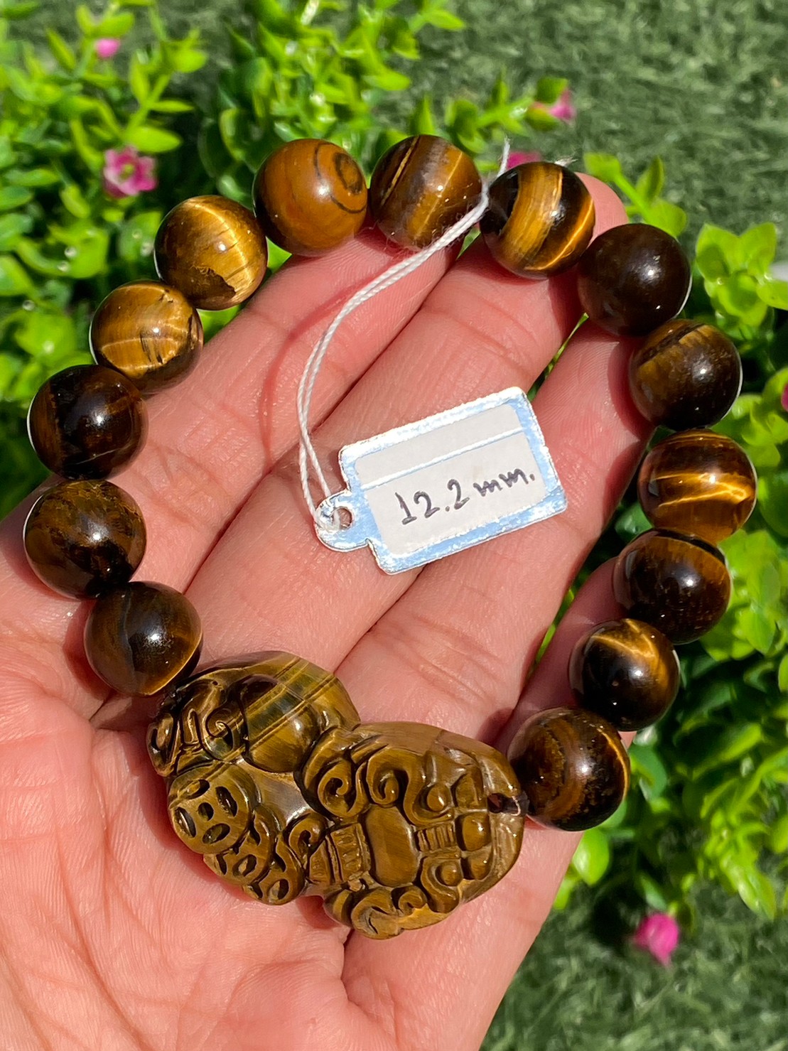 กำไลพลอยแท้ ไทเกอร์อาย Tiger eye Bracelet